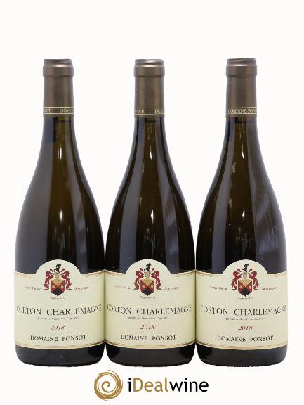 Corton-Charlemagne Grand Cru Ponsot (Domaine) 2018 - Lotto di 6 bottiglie - 3