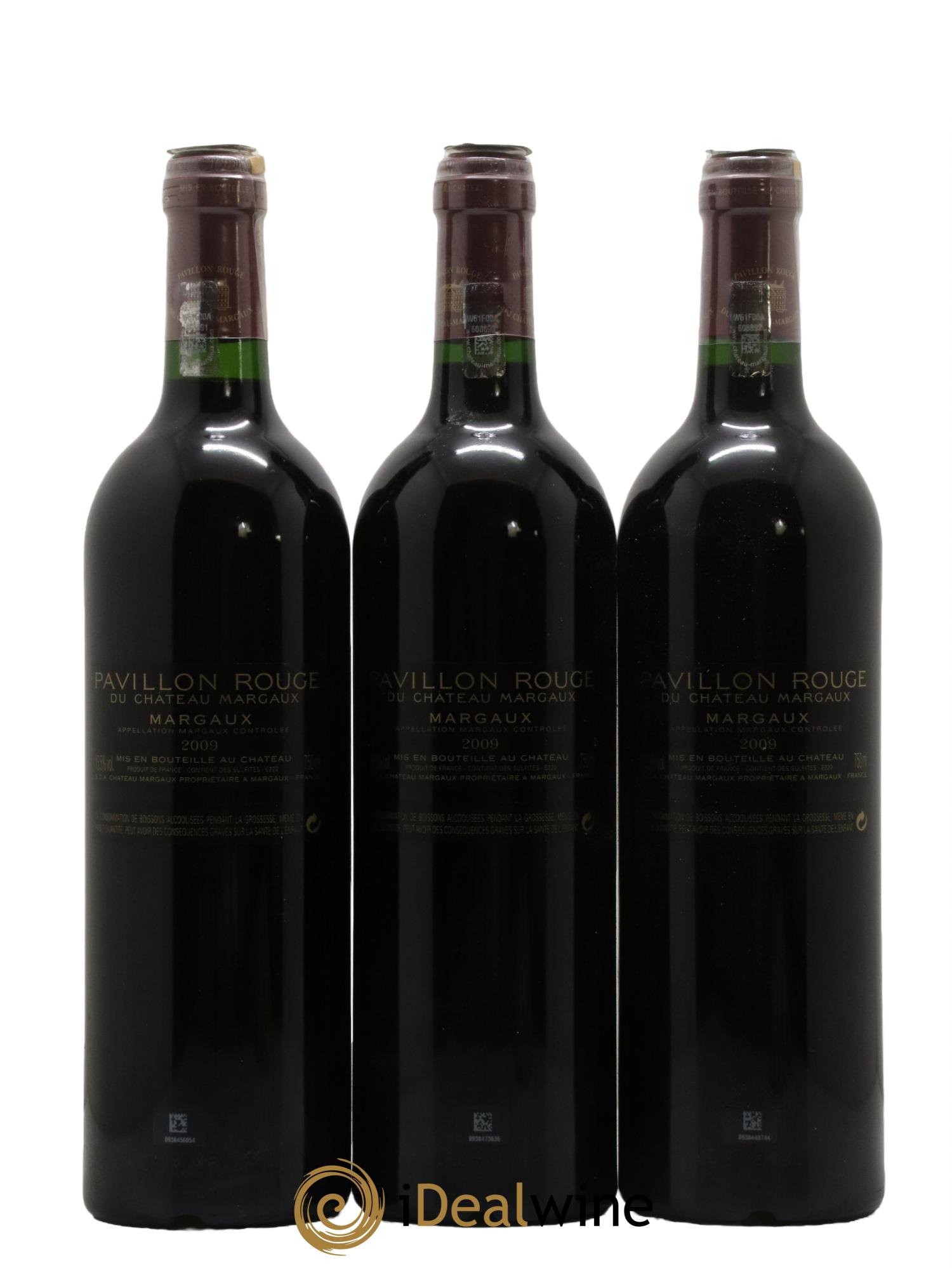 Pavillon Rouge du Château Margaux Second Vin 2009 - Lot de 6 bouteilles - 4