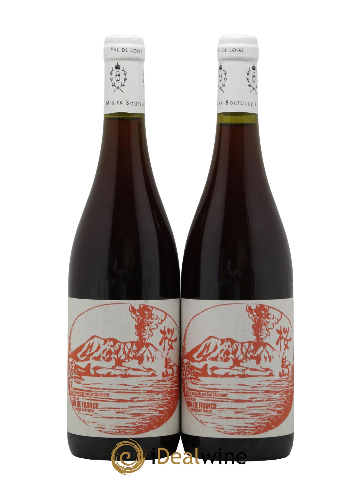 Vin de France Jérôme Saurigny 2016 - Lot de 2 bouteilles - 0