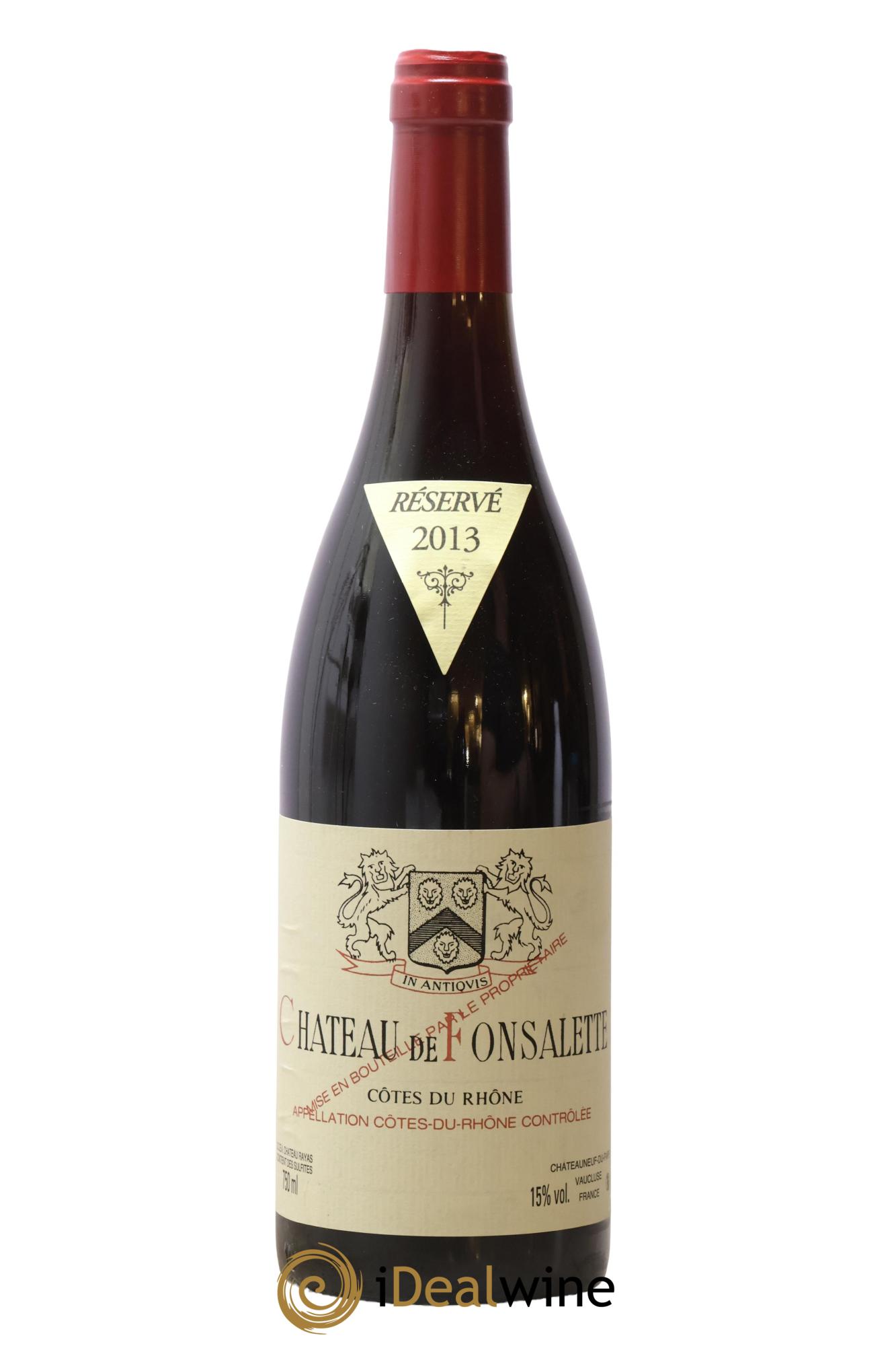 Côtes-du-Rhône Château de Fonsalette Emmanuel Reynaud 2013 - Posten von 1 Flasche - 0