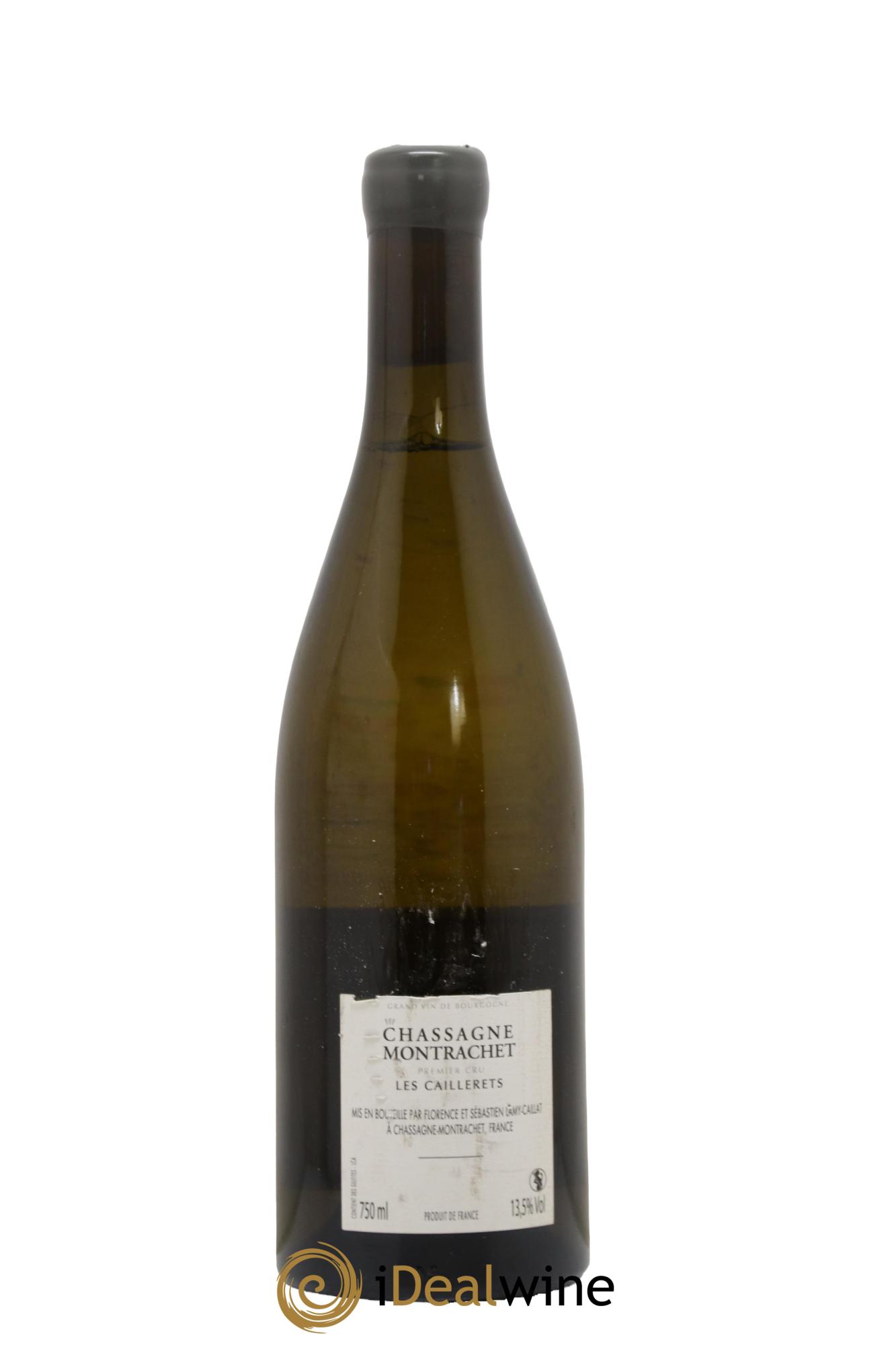 Chassagne-Montrachet 1er Cru Les Caillerets Lamy-Caillat (Domaine) 2018 - Lot de 1 bouteille - 1