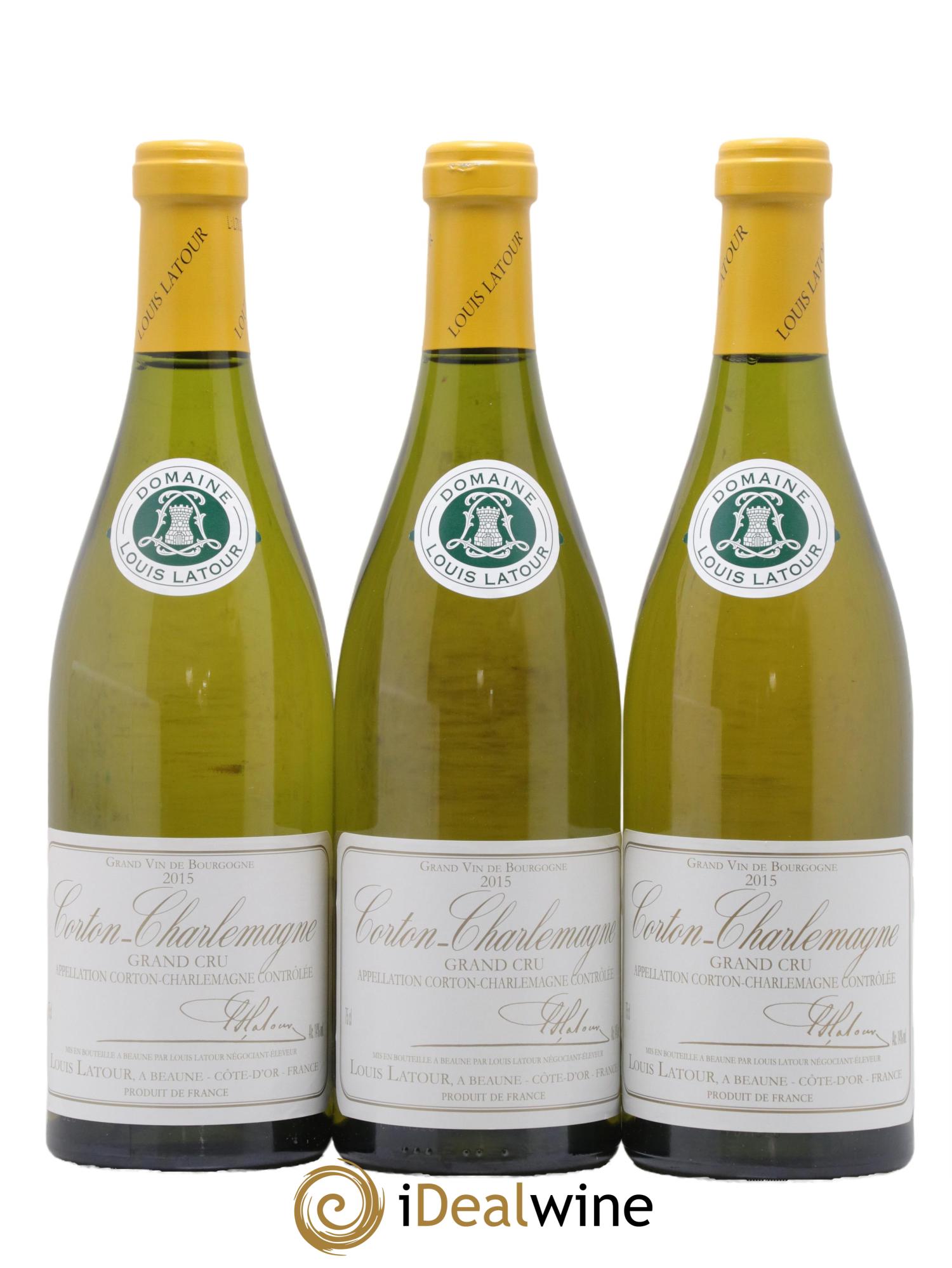 Corton-Charlemagne Grand Cru Louis Latour 2015 - Lotto di 6 bottiglie - 3