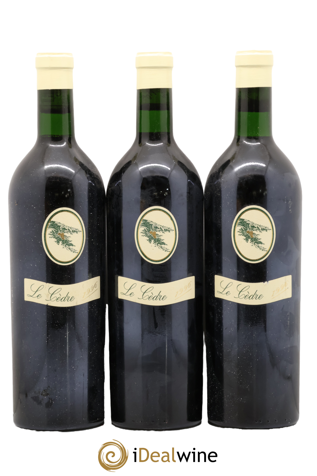 Cahors Château du Cèdre Cuvée Le Cèdre Pascal et Jean-Marc Verhaeghe 1996 - Lot de 3 bouteilles - 0