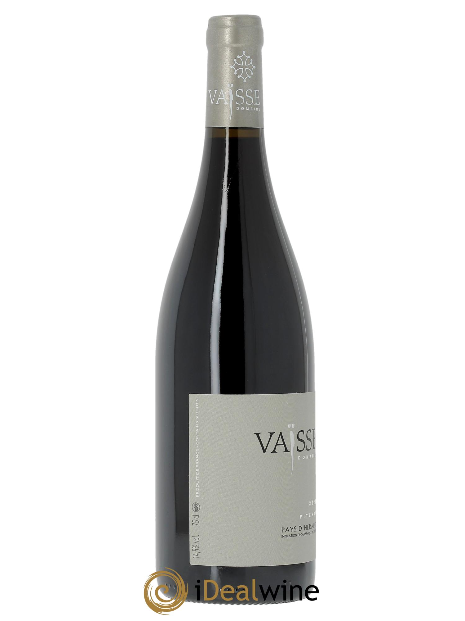IGP Pays de l'Hérault Pitchot Vaisse (Domaine)  2022 - Lot de 1 bouteille - 2