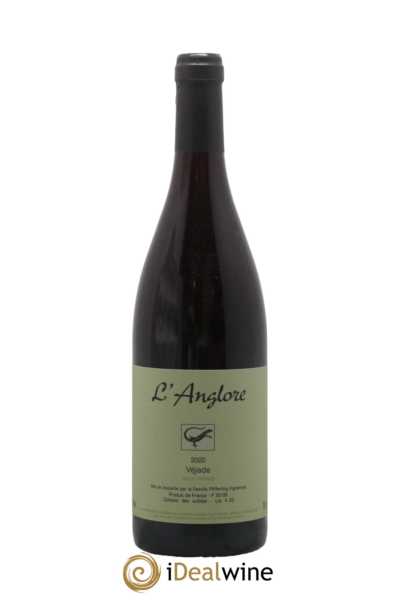 Vin de France Véjade L'Anglore 2020 - Lotto di 1 bottiglia - 0