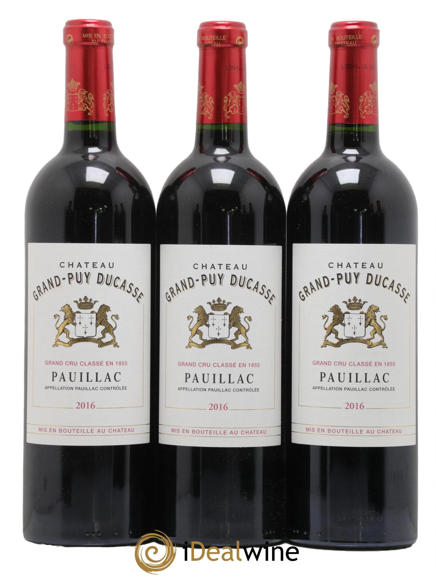 Château Grand Puy Ducasse 5ème Grand Cru Classé 2016 - Posten von 6 Flaschen - 1
