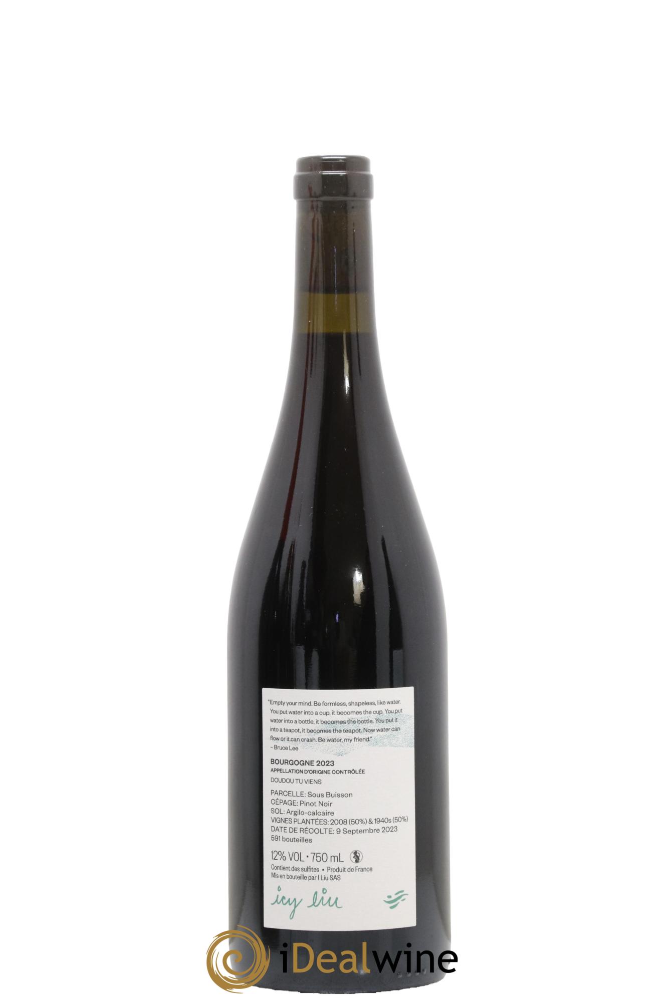 Bourgogne Doudou Tu Viens Icy Liu 2023 - Lot of 1 bottle - 1