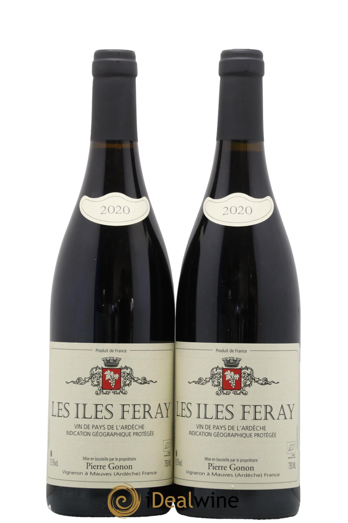 Ardèche Les Iles Feray Gonon (Domaine) 2020 - Lot de 2 bouteilles - 0