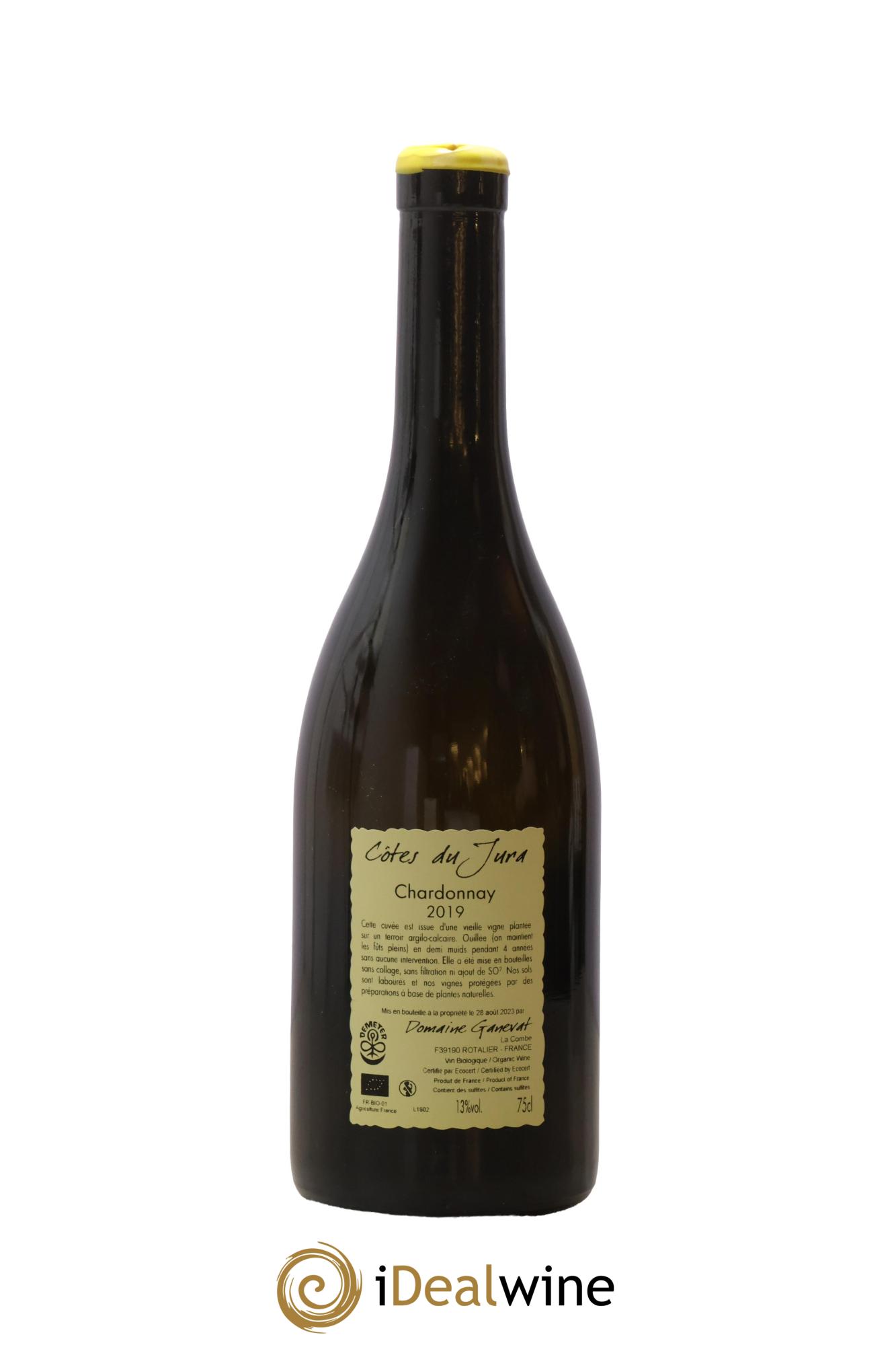 Côtes du Jura Chardonnay En Billat Jean-François Ganevat (Domaine) 2019 - Lot de 1 bouteille - 1