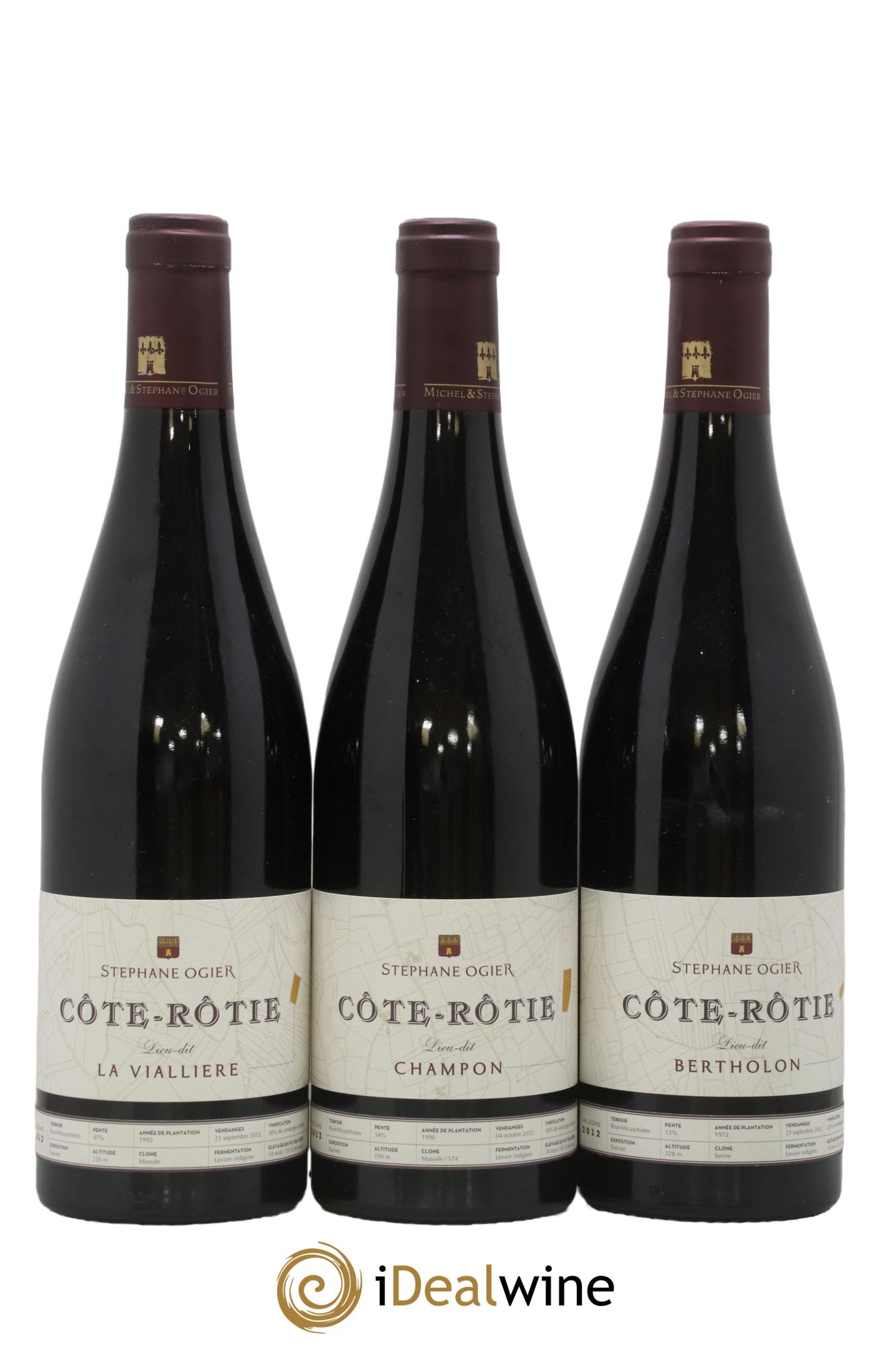 Côte-Rôtie Coffret Sélection Lieux-Dits Stéphane Ogier 2012 - Lot of 1 bottle - 2