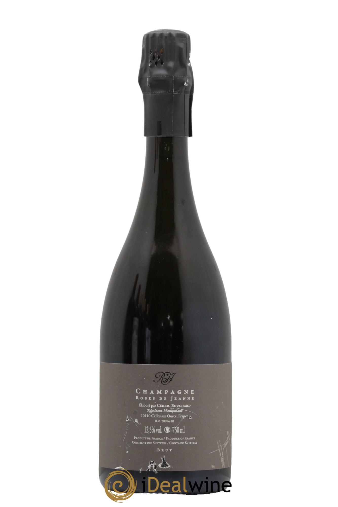 Roses de Jeanne Les Ursules Blanc de Noirs Brut Cédric Bouchard 2019 - Lot de 1 bouteille - 1