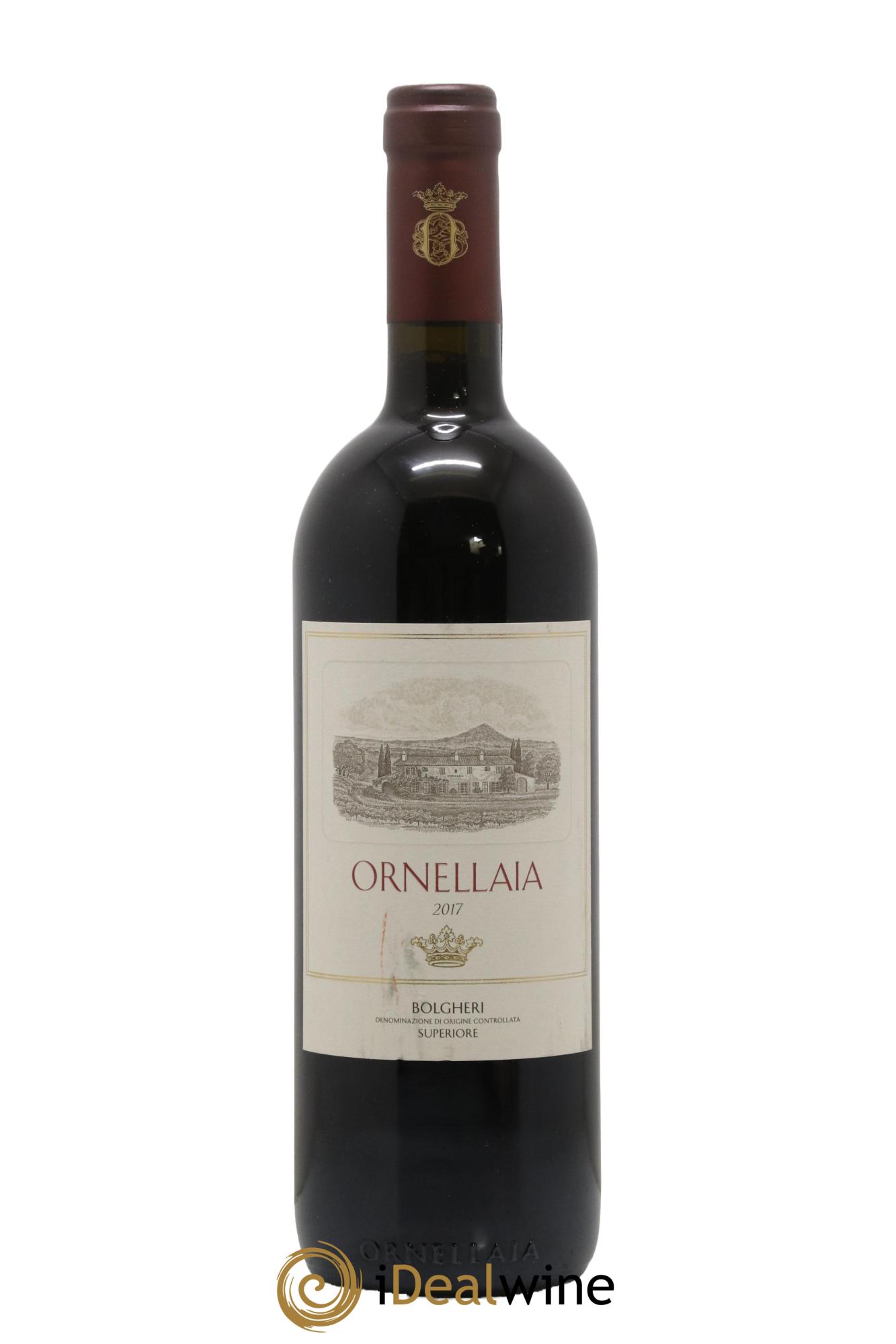 Bolgheri DOC Superiore Ornellaia Tenuta Dell'Ornellaia - Frescobaldi 2017 - Lot de 1 bouteille - 0