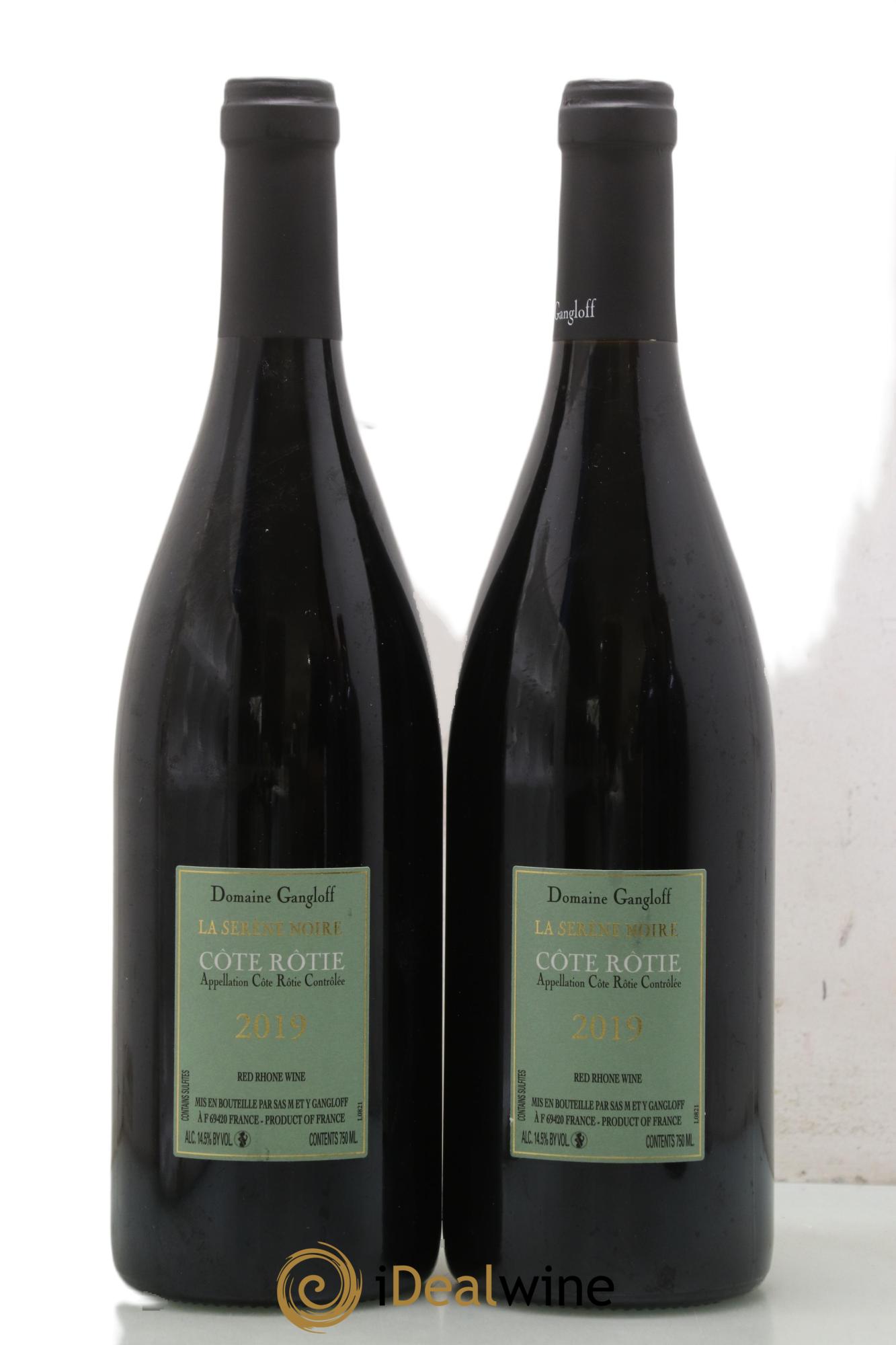 Côte-Rôtie La Sereine Noire Gangloff (Domaine)  2019 - Lotto di 2 bottiglie - 1