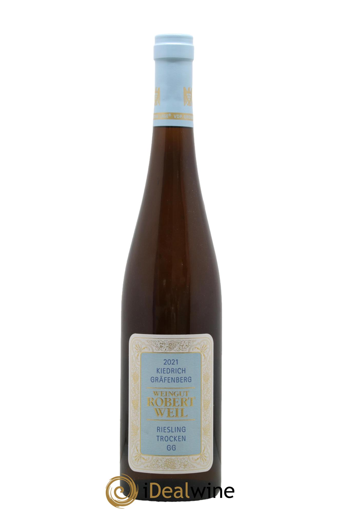 Allemagne Rheingau Riesling Kiedrich Gräfenberg GG Robert Weil 2021 - Posten von 1 Flasche - 0