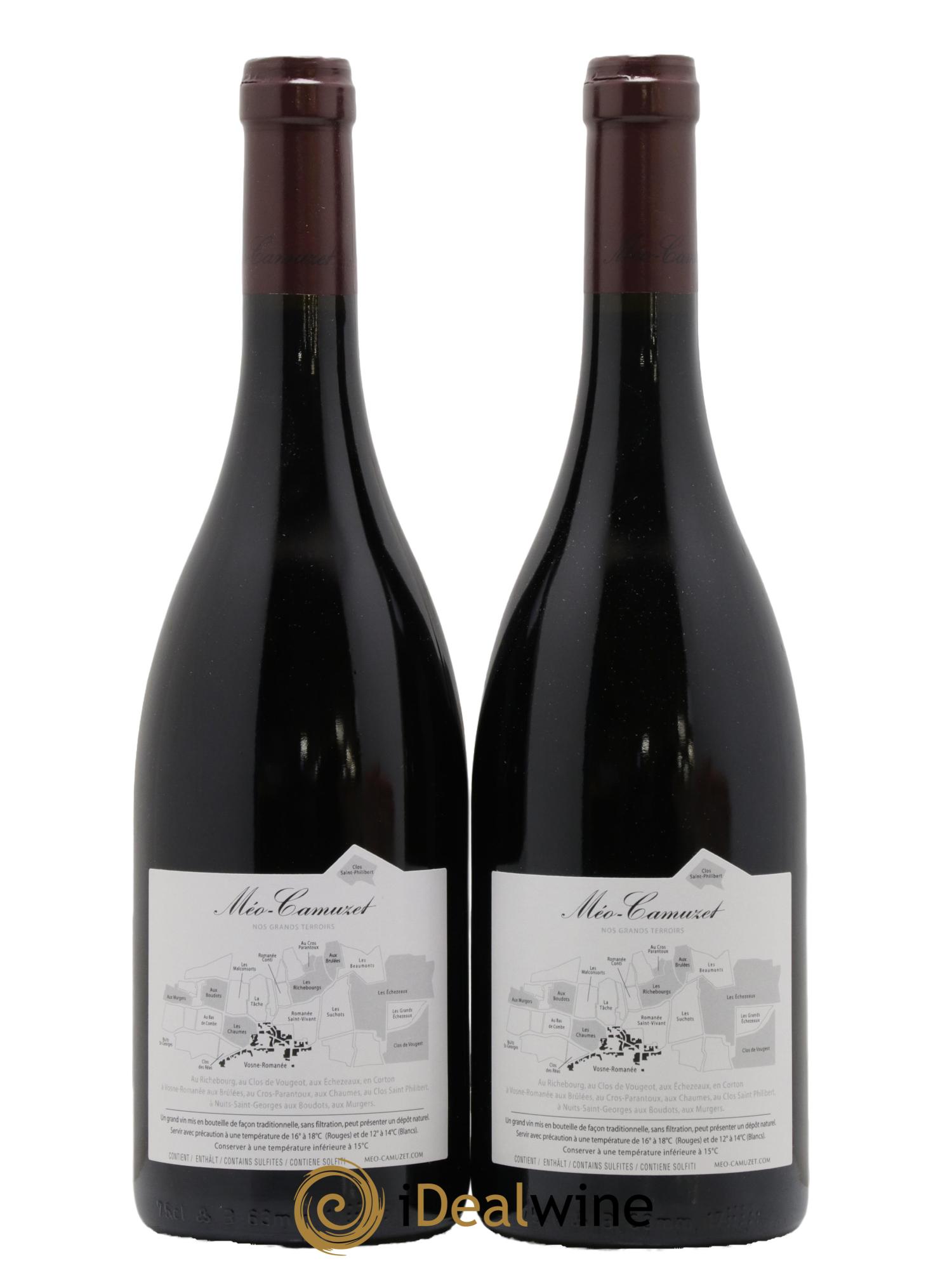 Vosne-Romanée 1er Cru Aux Brûlées Méo-Camuzet (Domaine) 2020 - Lot of 2 bottles - 1