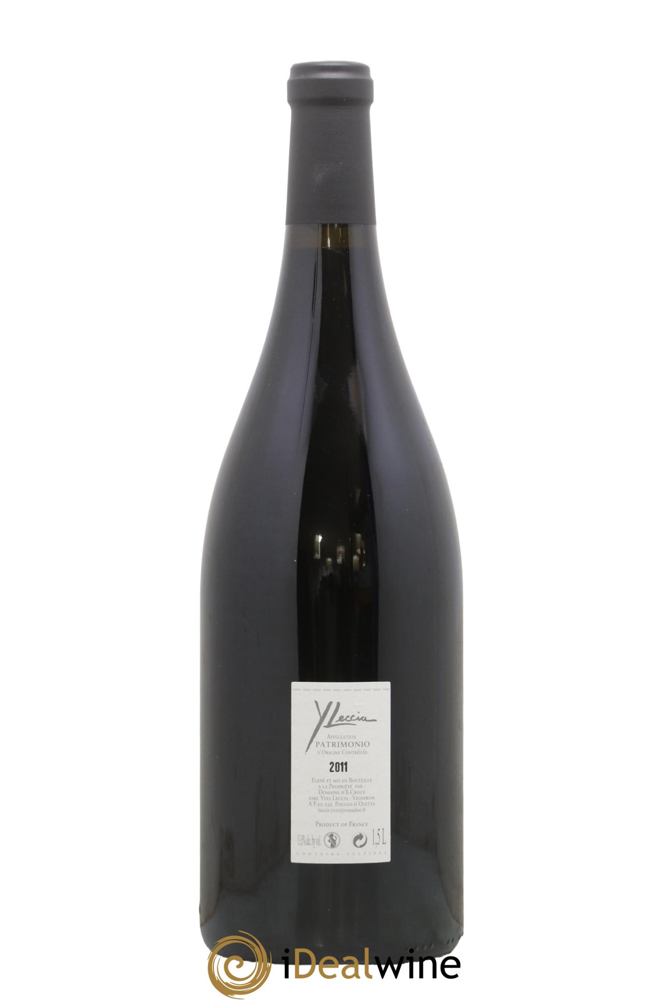 Patrimonio Domaine d' E. Croce  Yves Leccia 2011 - Lot de 1 magnum - 1