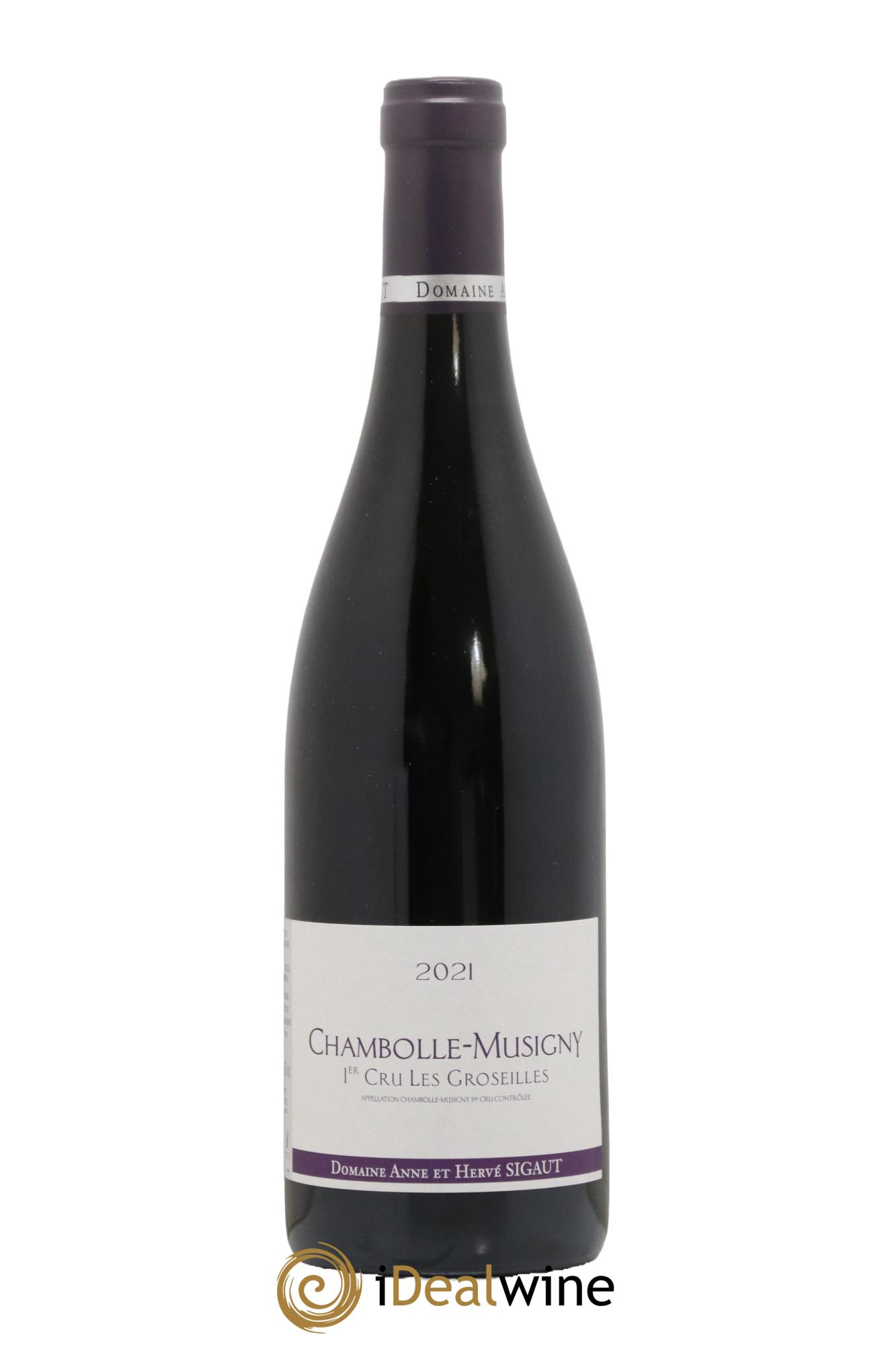 Chambolle-Musigny 1er Cru Les Groseilles Anne et Hervé Sigaut (Domaine) 2021 - Lot de 1 bouteille - 0