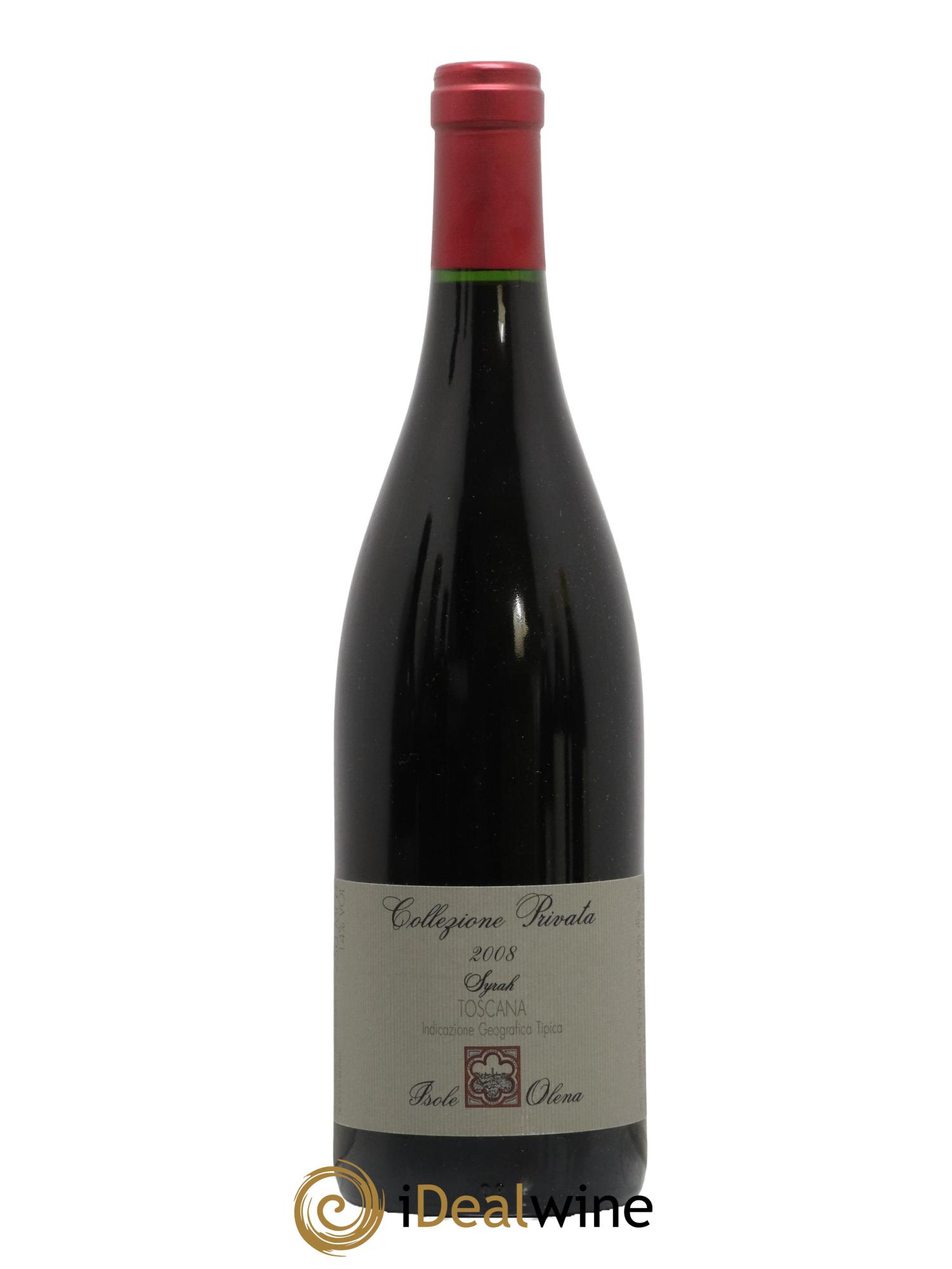 Toscana IGT Syrah Collezione Privata Isole e Olena 2008 - Lot de 1 bouteille - 0