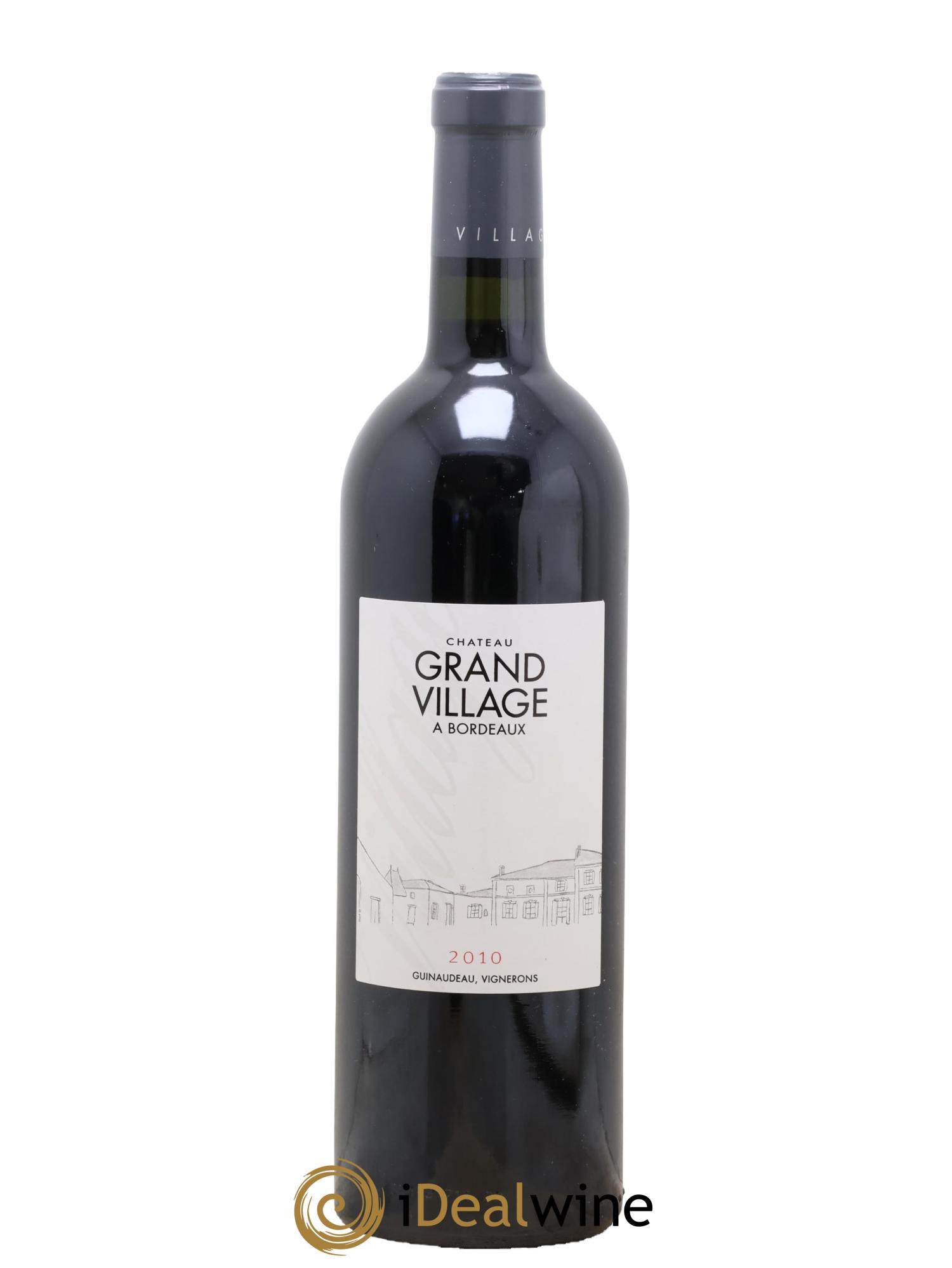 Château Grand Village 2010 - Lotto di 1 bottiglia - 0