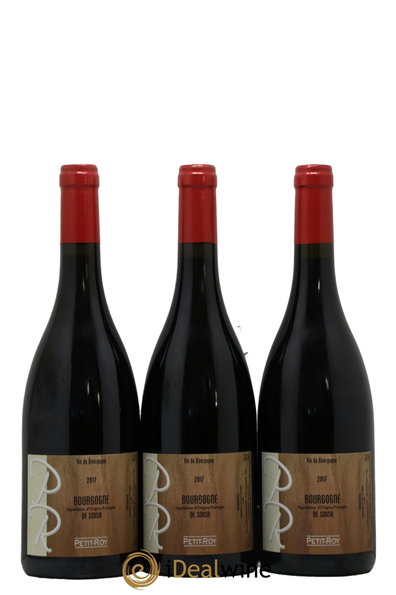 Bourgogne De Sousa Petit Roy 2017 - Lot de 3 bouteilles - 0