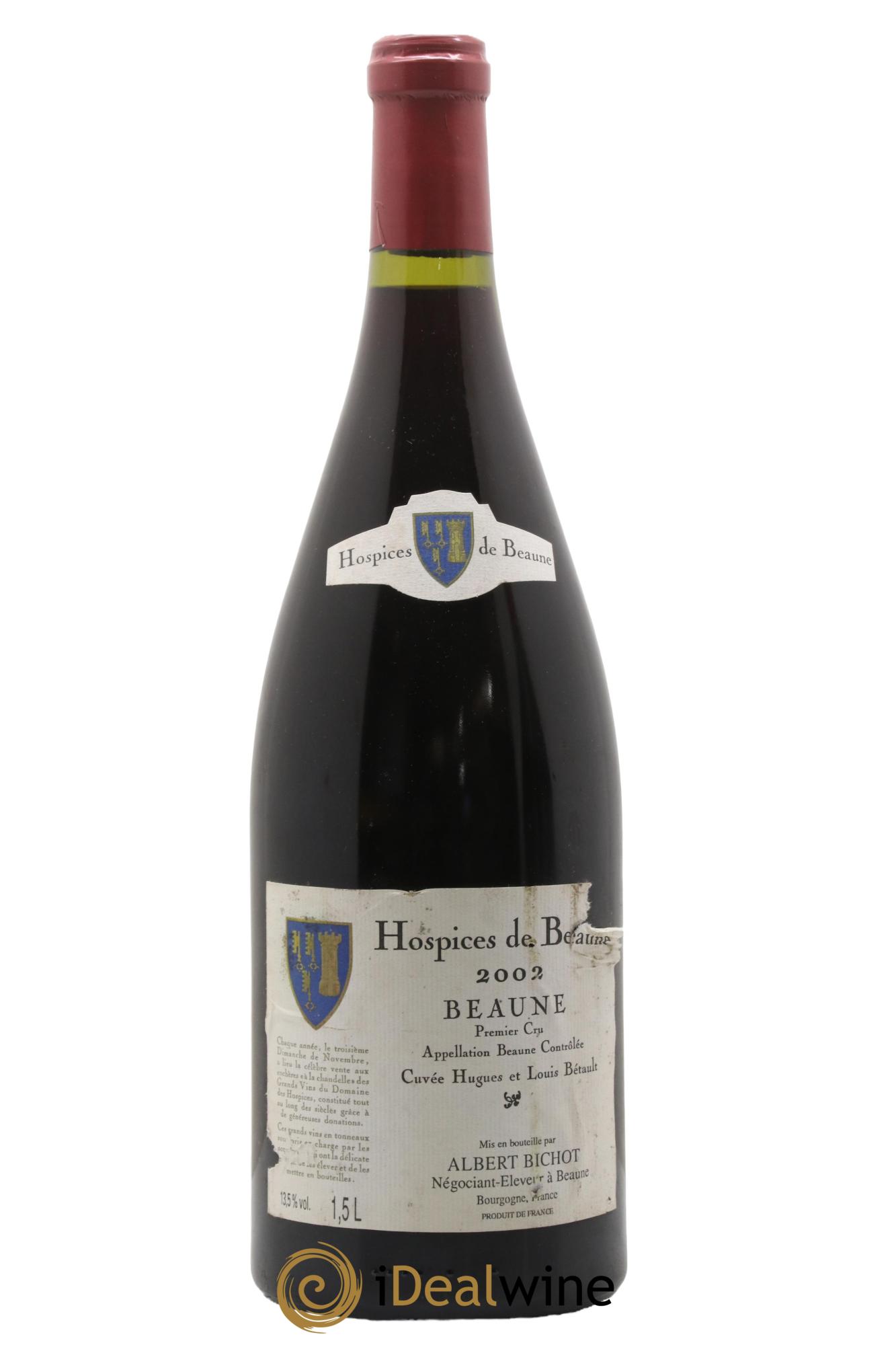 Beaune 1er Cru Hospices de Beaune cuvée Hugues et Louis Bétault Louis Latour 2002 - Lot of 1 magnum - 0