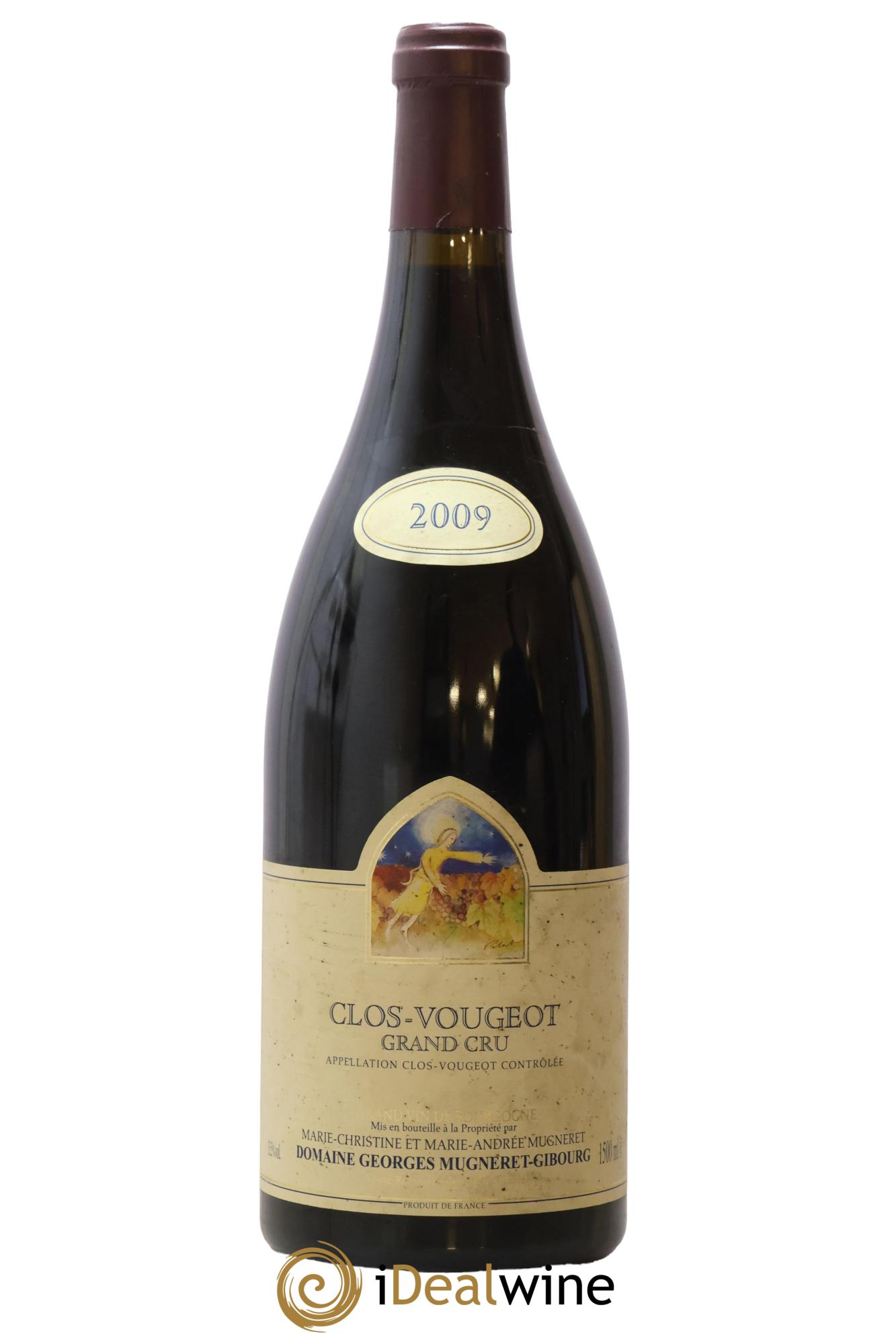 Clos de Vougeot Grand Cru Georges Mugneret-Gibourg (Domaine) 2009 - Lot de 1 magnum - 0
