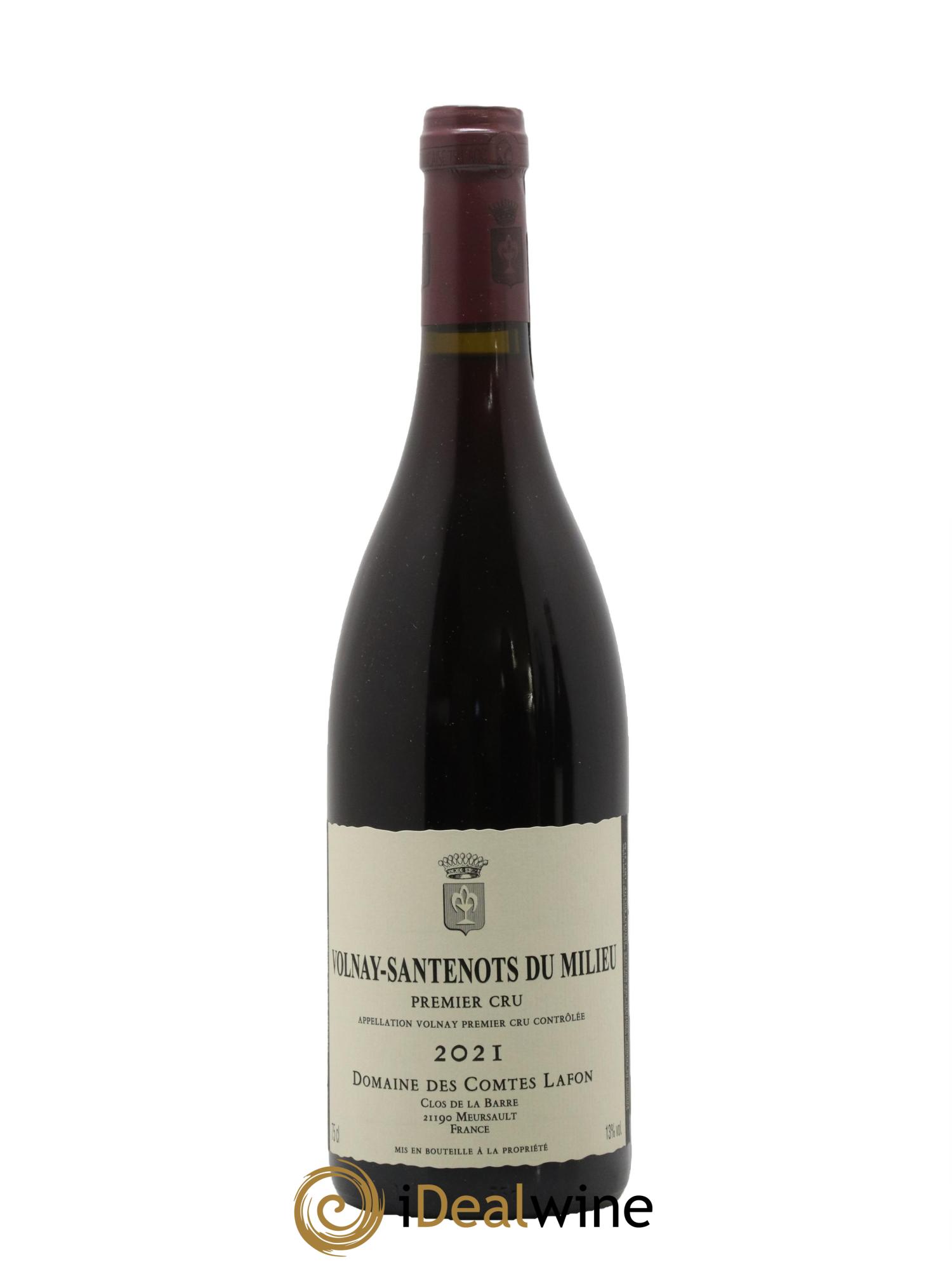 Volnay 1er Cru Santenots du Milieu Comtes Lafon (Domaine des) 2021 - Lot de 1 bouteille - 0