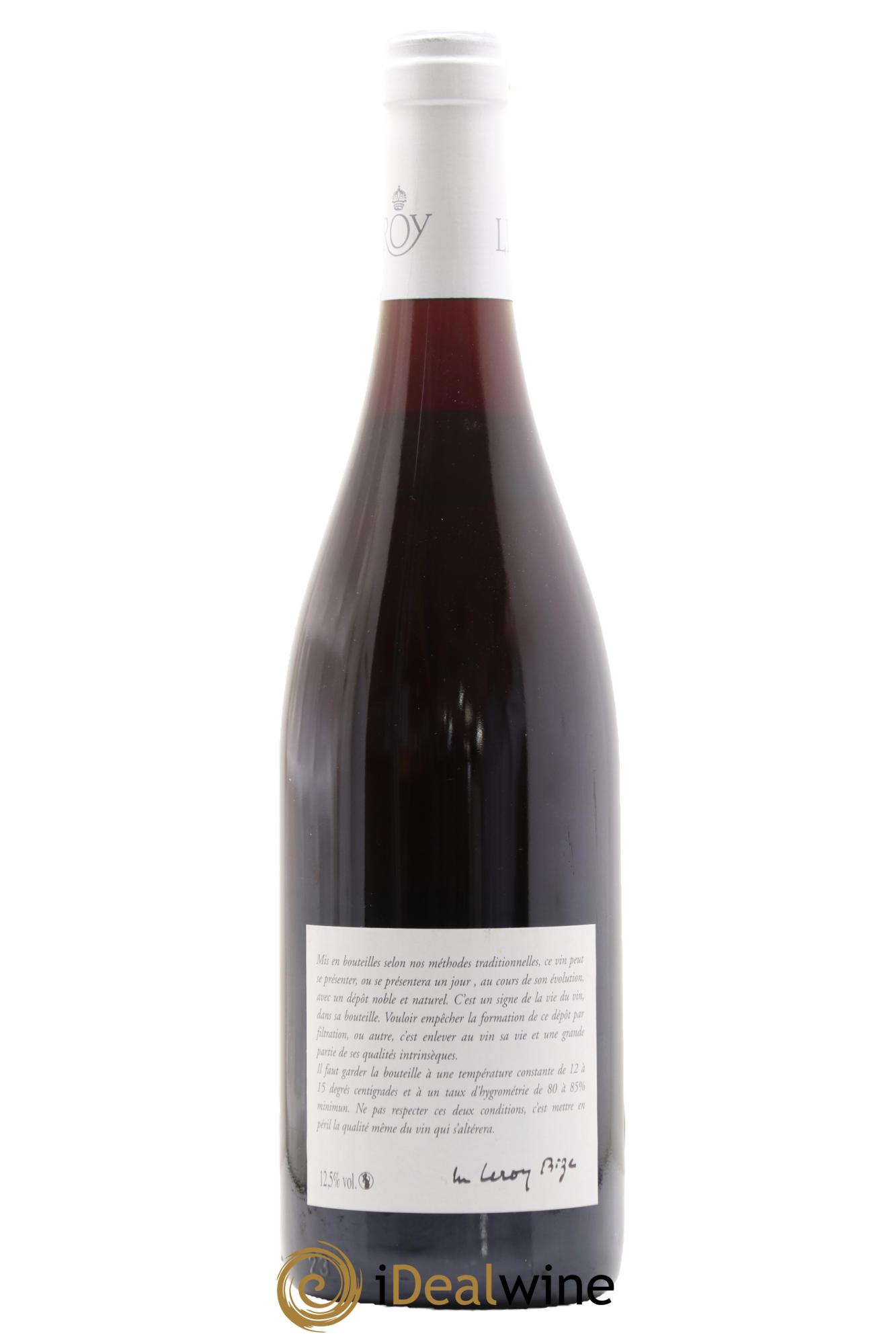 Morey-Saint-Denis 1er Cru Clos des Ormes Leroy SA 2007 - Lot de 1 bouteille - 1