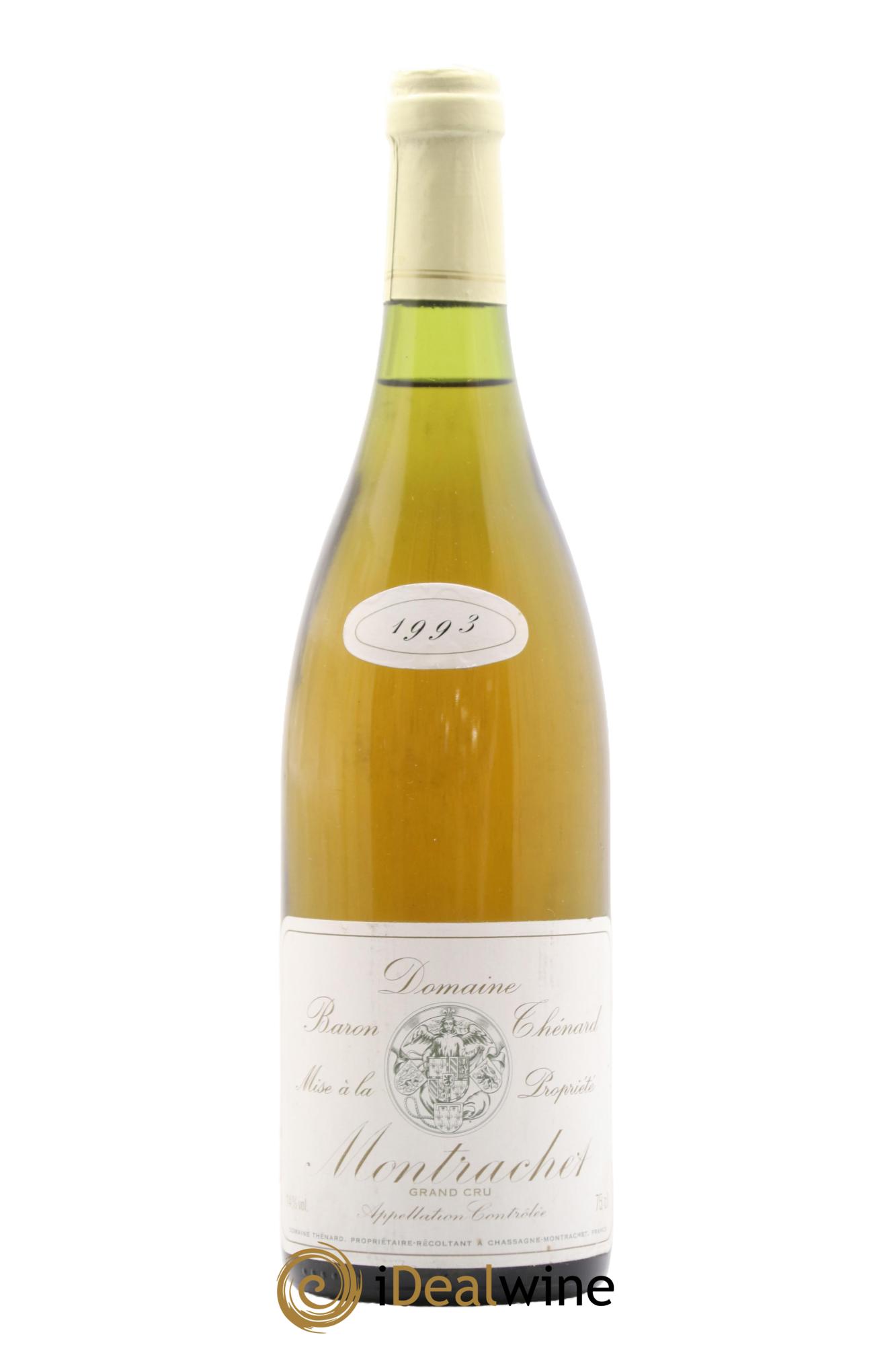 Montrachet Grand Cru Baron Thenard (Domaine) 1993 - Lot de 1 bouteille - 0