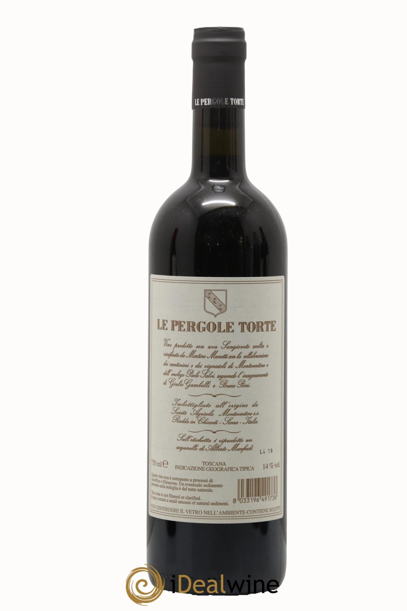 Toscana IGT Montevertine Le Pergole Torte Famille Manetti 2016 - Lot de 1 bouteille - 1