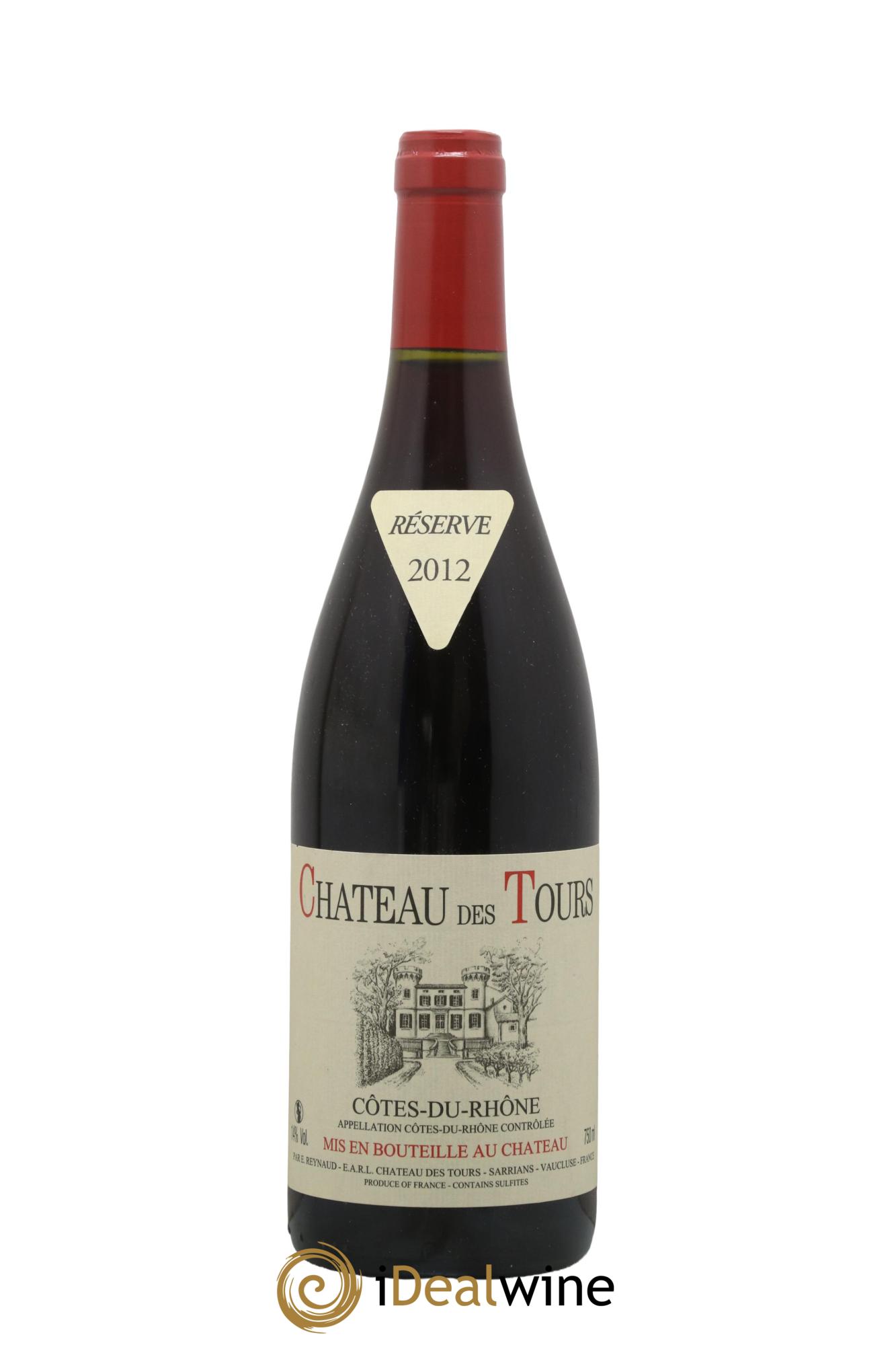 Côtes-du-Rhône Château des Tours Emmanuel Reynaud 2012 - Lotto di 1 bottiglia - 0