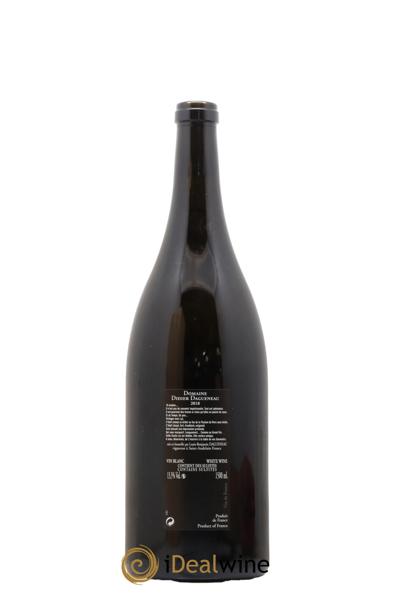 Vin de France Memento Mori Dagueneau 2018 - Lot de 1 magnum - 2