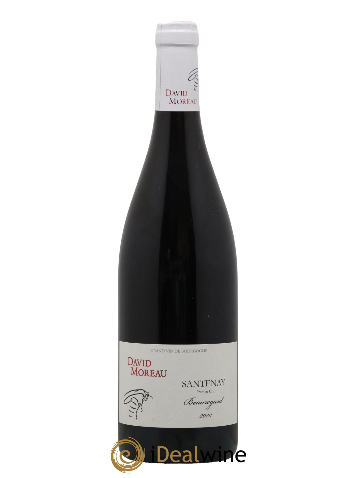 Santenay 1er Cru Beauregard David Moreau 2020 - Lot de 1 bouteille - 0