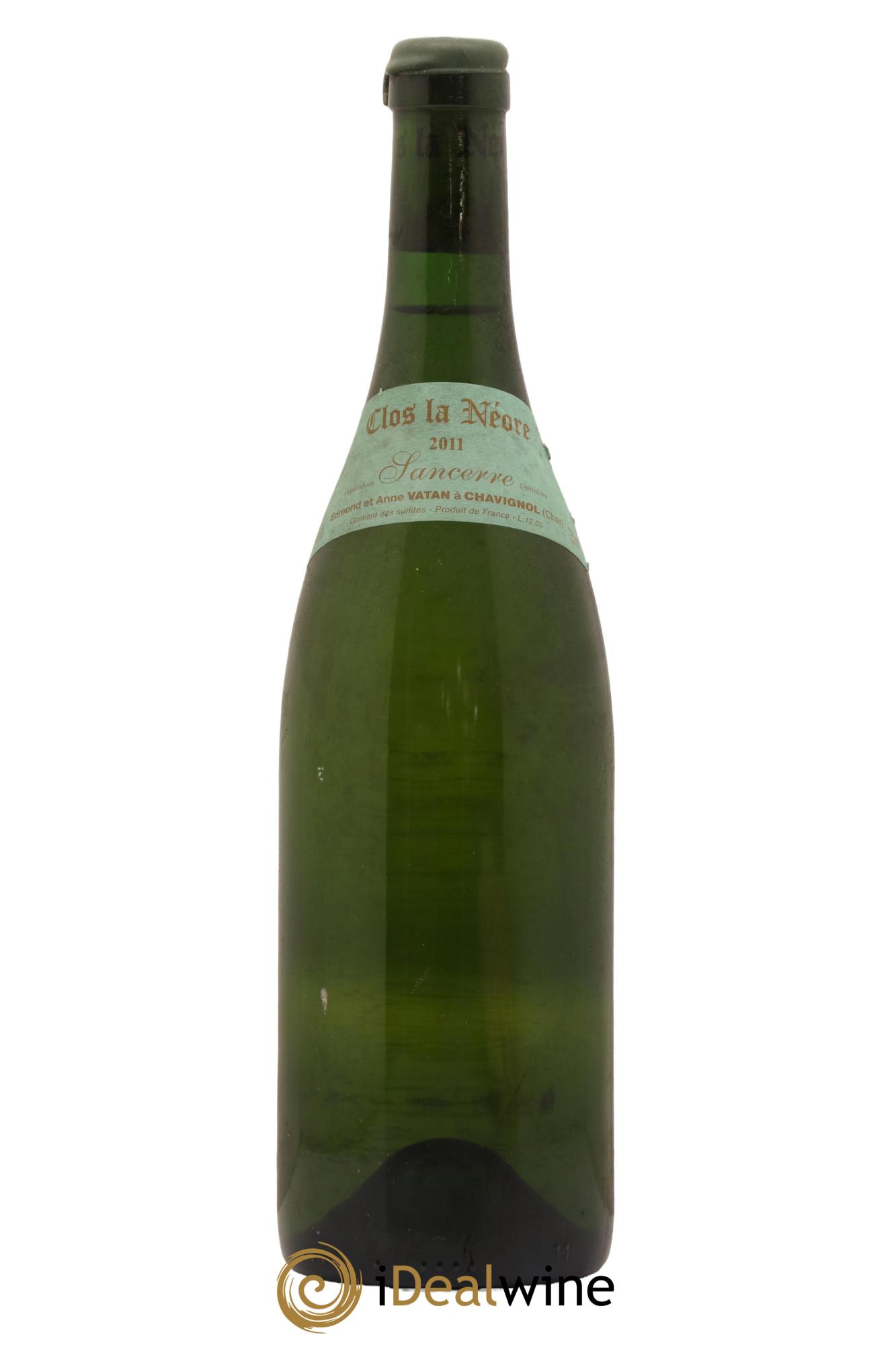 Sancerre Clos la Neore Edmond Vatan 2011 - Lot de 1 bouteille - 0