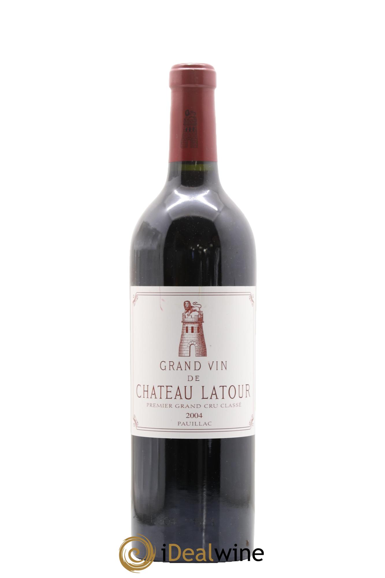 Château Latour 1er Grand Cru Classé 2004 - Lot de 1 bouteille - 0