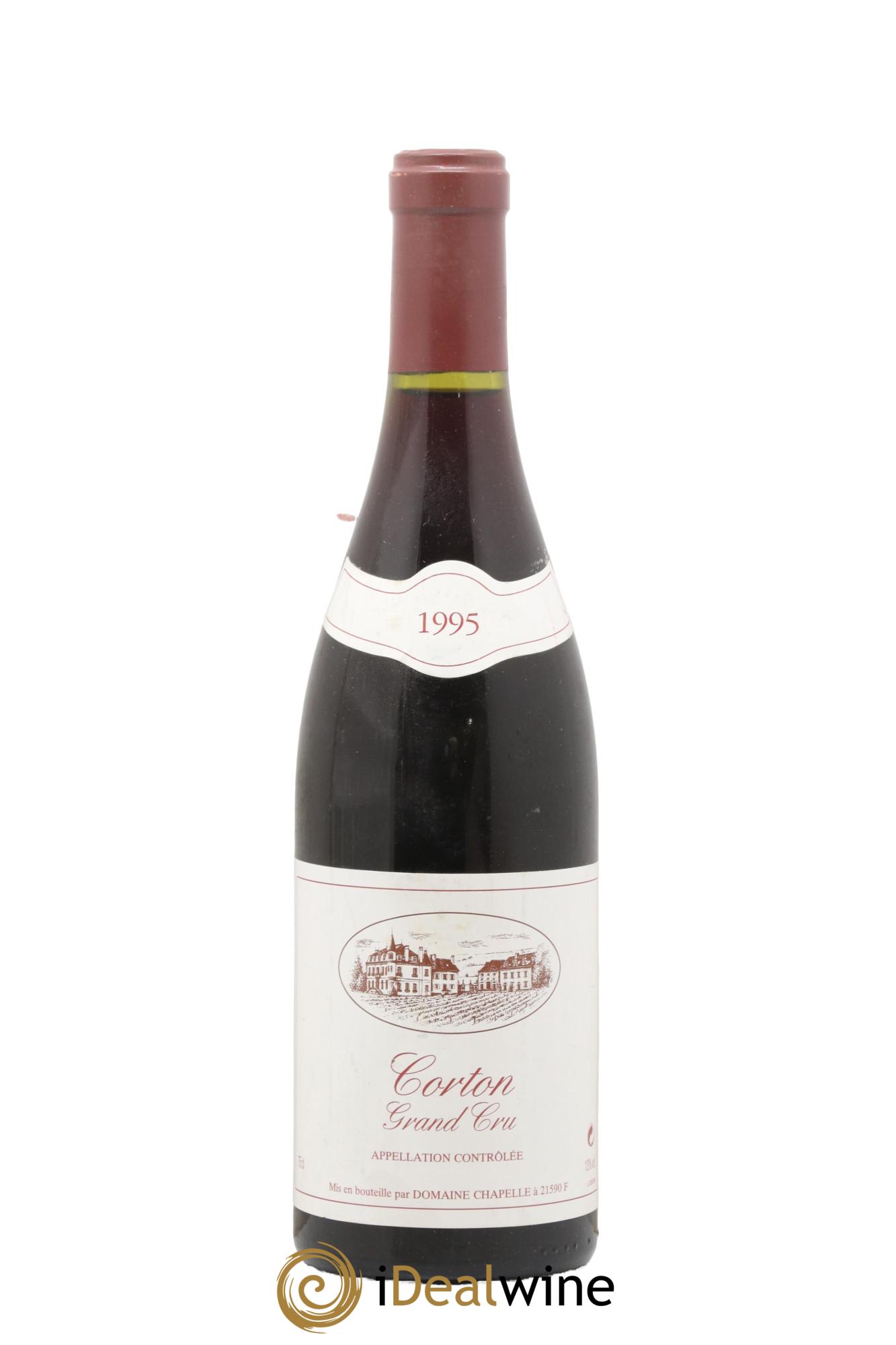 Corton Grand Cru Domaine Chapelle 1995 - Lot de 1 bouteille - 0