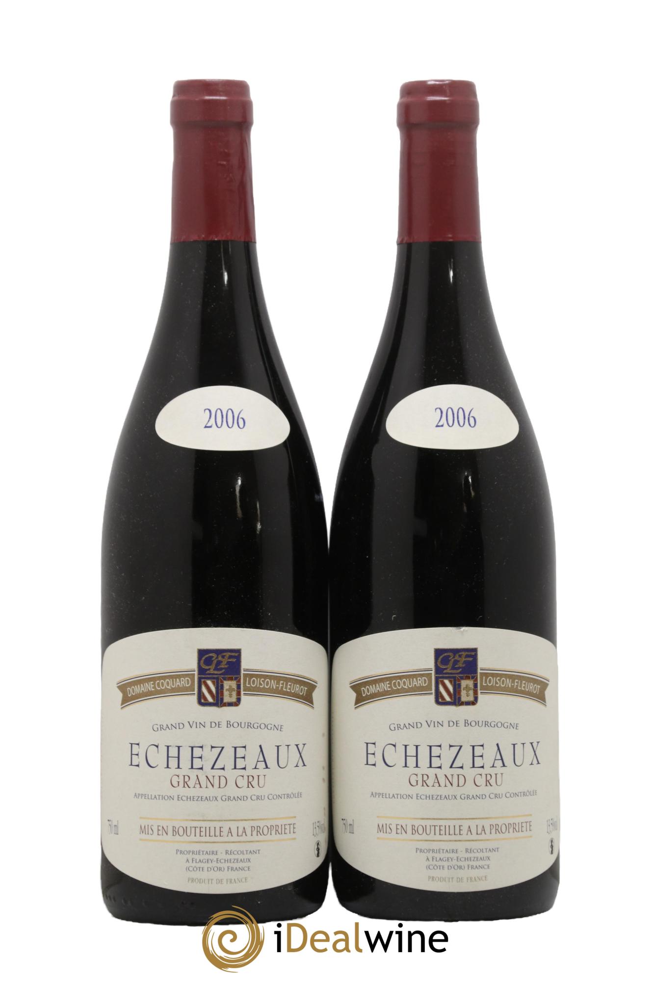 Echezeaux Grand Cru Coquard Loison-Fleurot 2006 - Lot de 2 bouteilles - 0