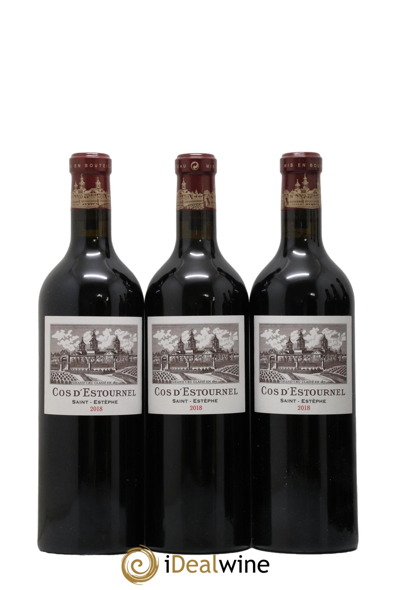 Cos d'Estournel 2ème Grand Cru Classé  2018 - Lot de 6 bouteilles - 3