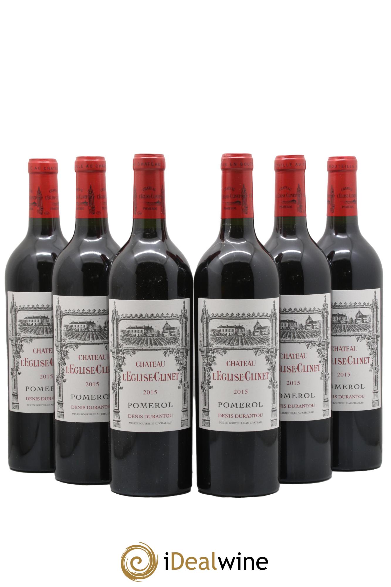 Château l' Église Clinet 2015 - Posten von 6 Flaschen - 0