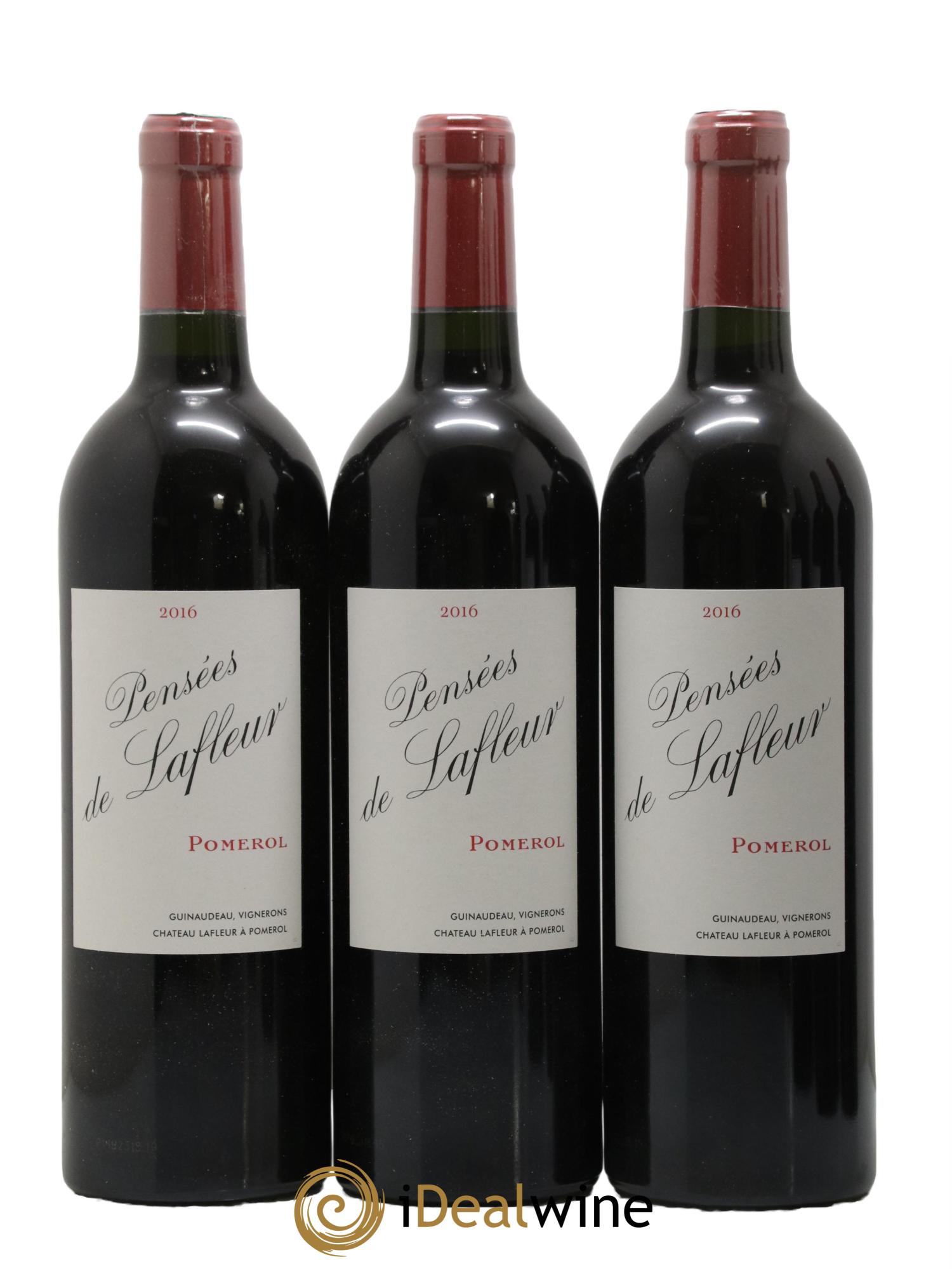 Pensées de Lafleur Second Vin 2016 - Lot de 6 bouteilles - 1
