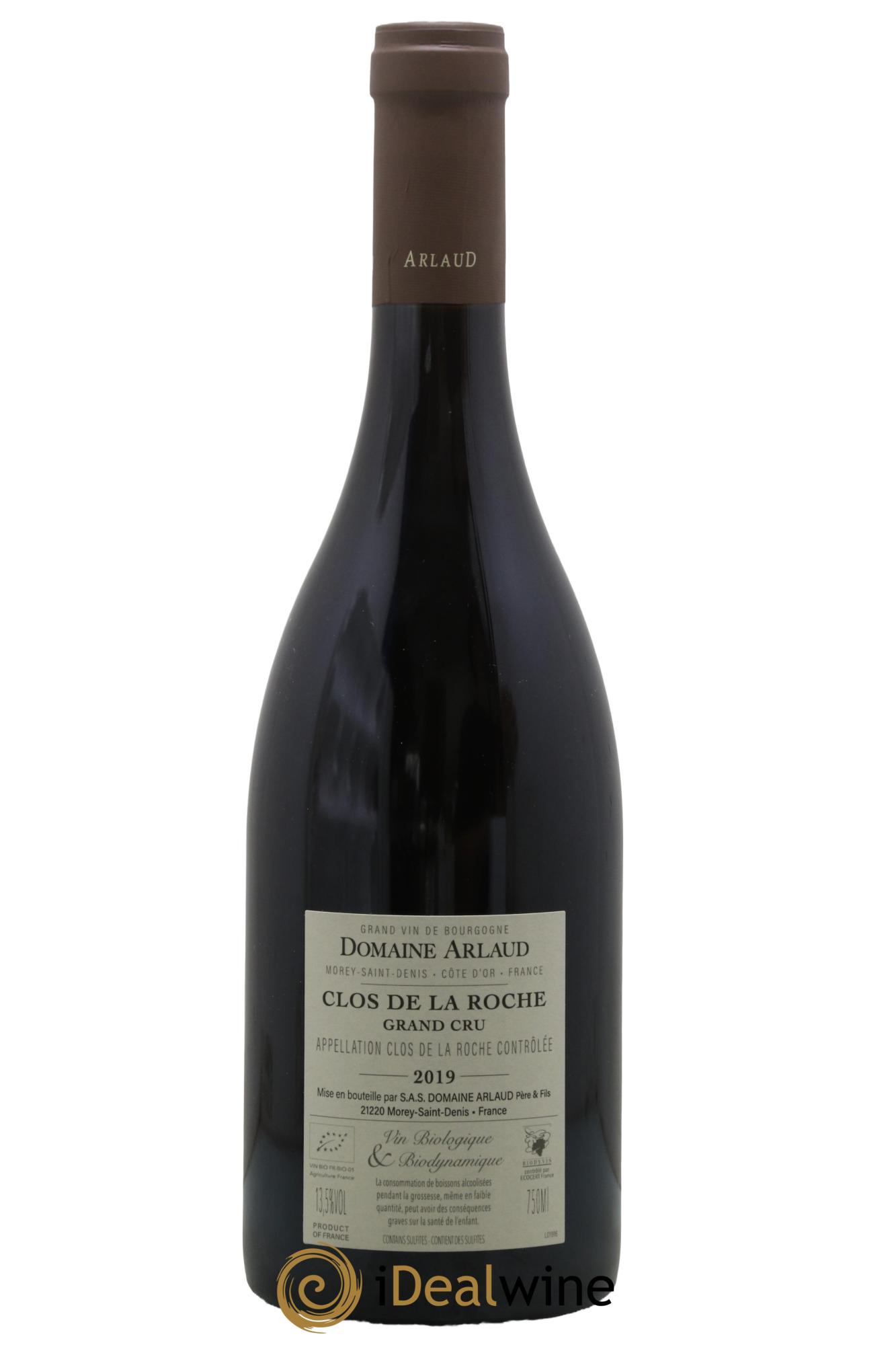 Clos de la Roche Grand Cru Arlaud 2019 - Lotto di 1 bottiglia - 1