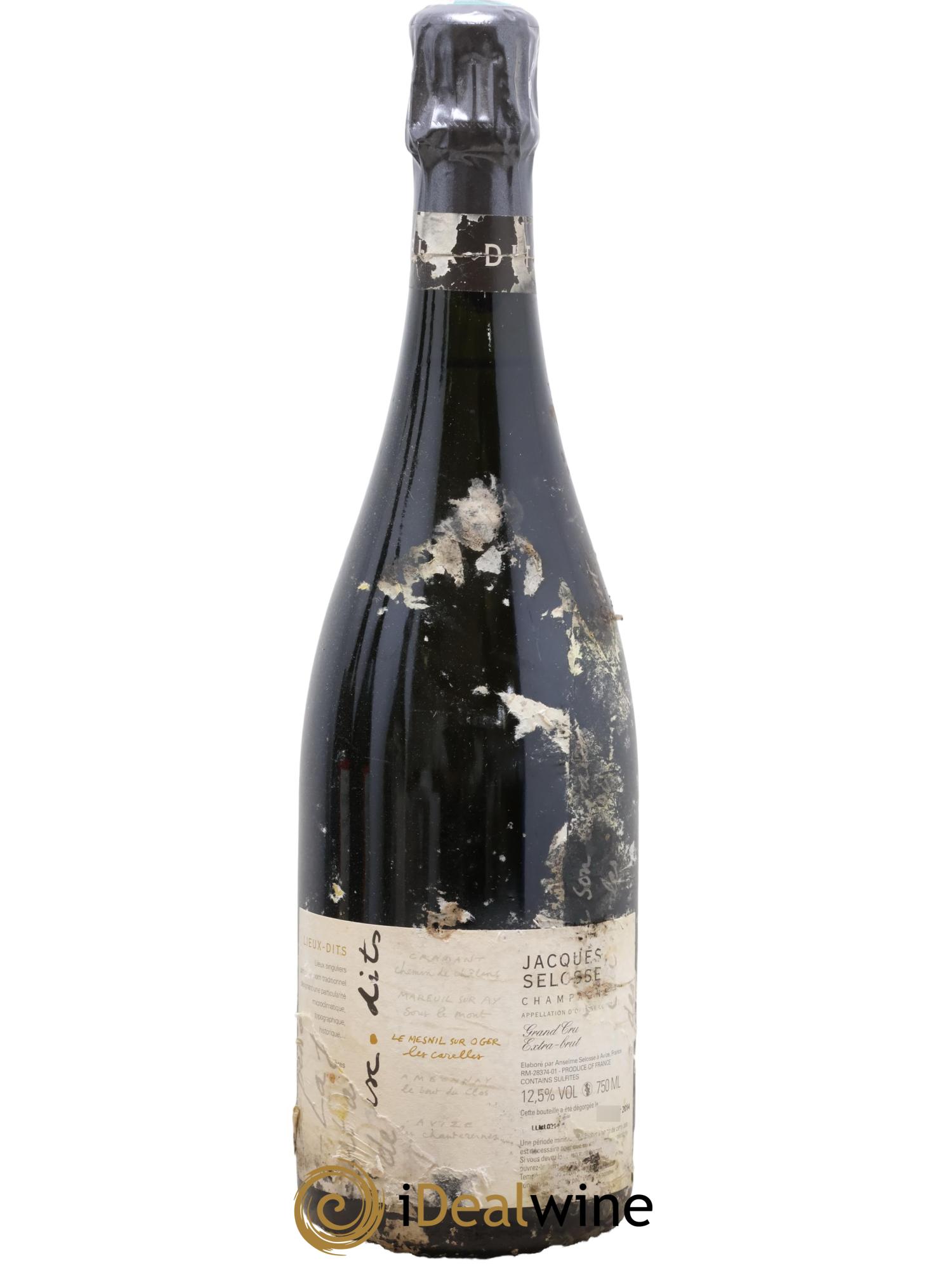 Les Carelles Blanc de Blancs Jacques Selosse - Posten von 1 Flasche - 0