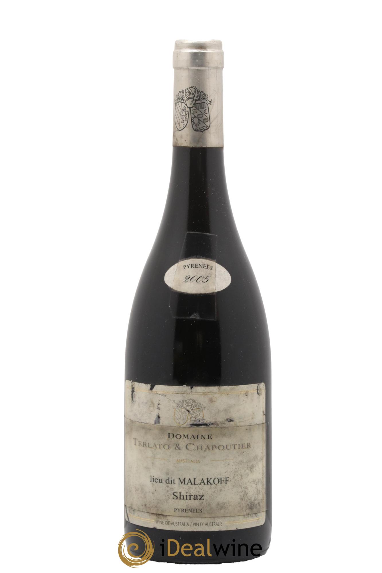 Australie Lieu Dit Malakoff ShirazTerlato & Chapoutier 2005 - Lotto di 1 bottiglia - 0
