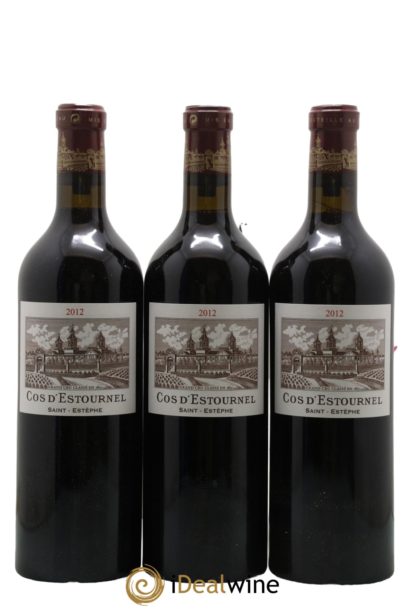 Cos d'Estournel 2ème Grand Cru Classé 2012 - Posten von 6 Flaschen - 3