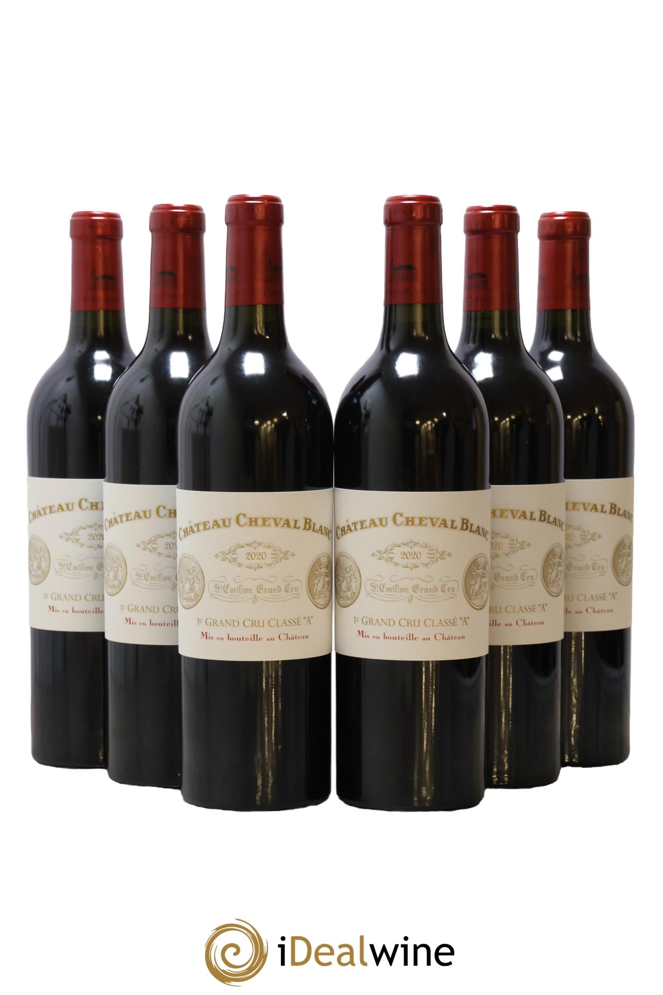 Château Cheval Blanc 1er Grand Cru Classé A 2020 - Posten von 6 Flaschen - 0