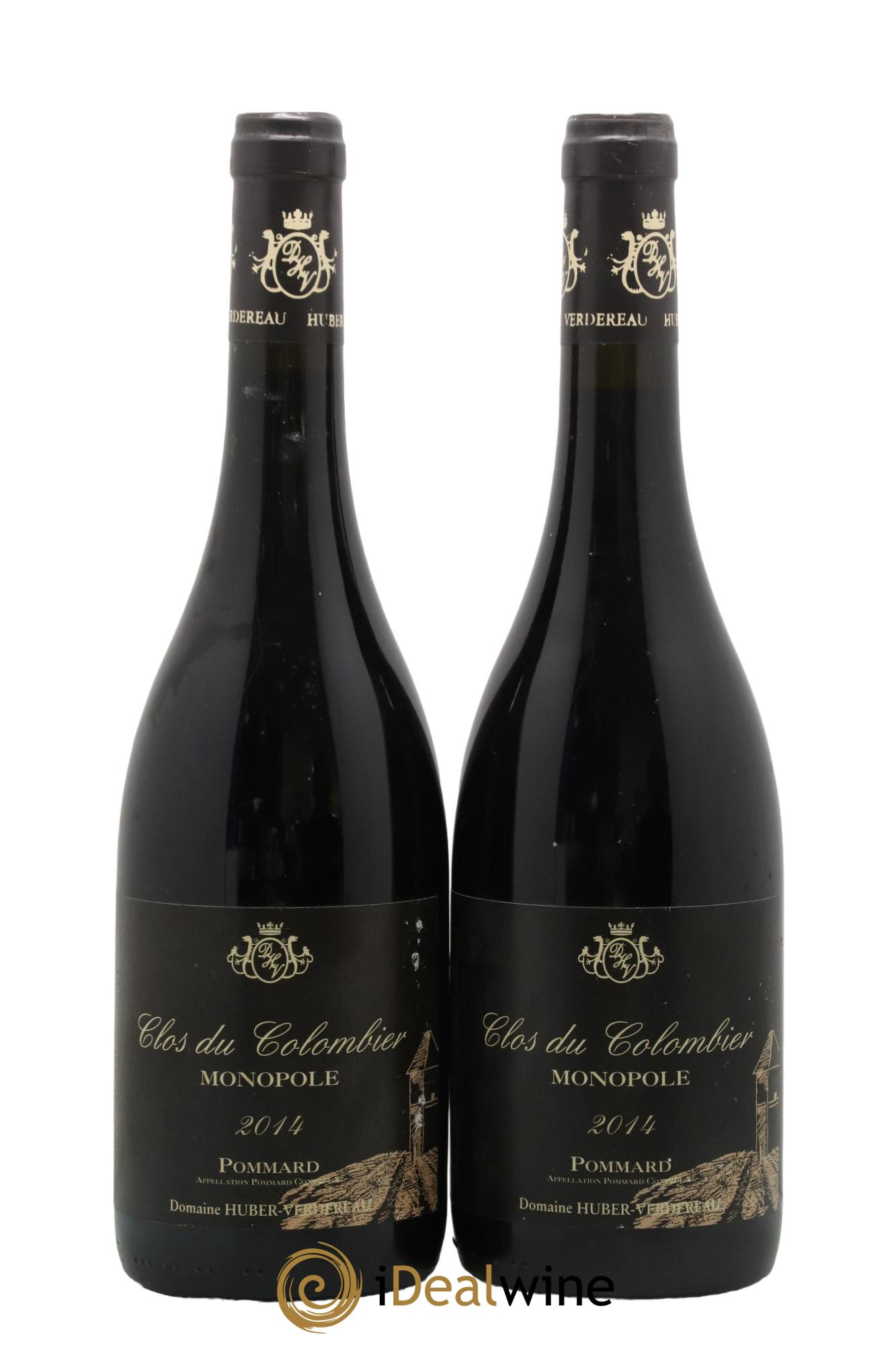 Pommard Clos du Colombier Monopole Domaine Huber-Verdereau 2014 - Lot de 2 bouteilles - 0