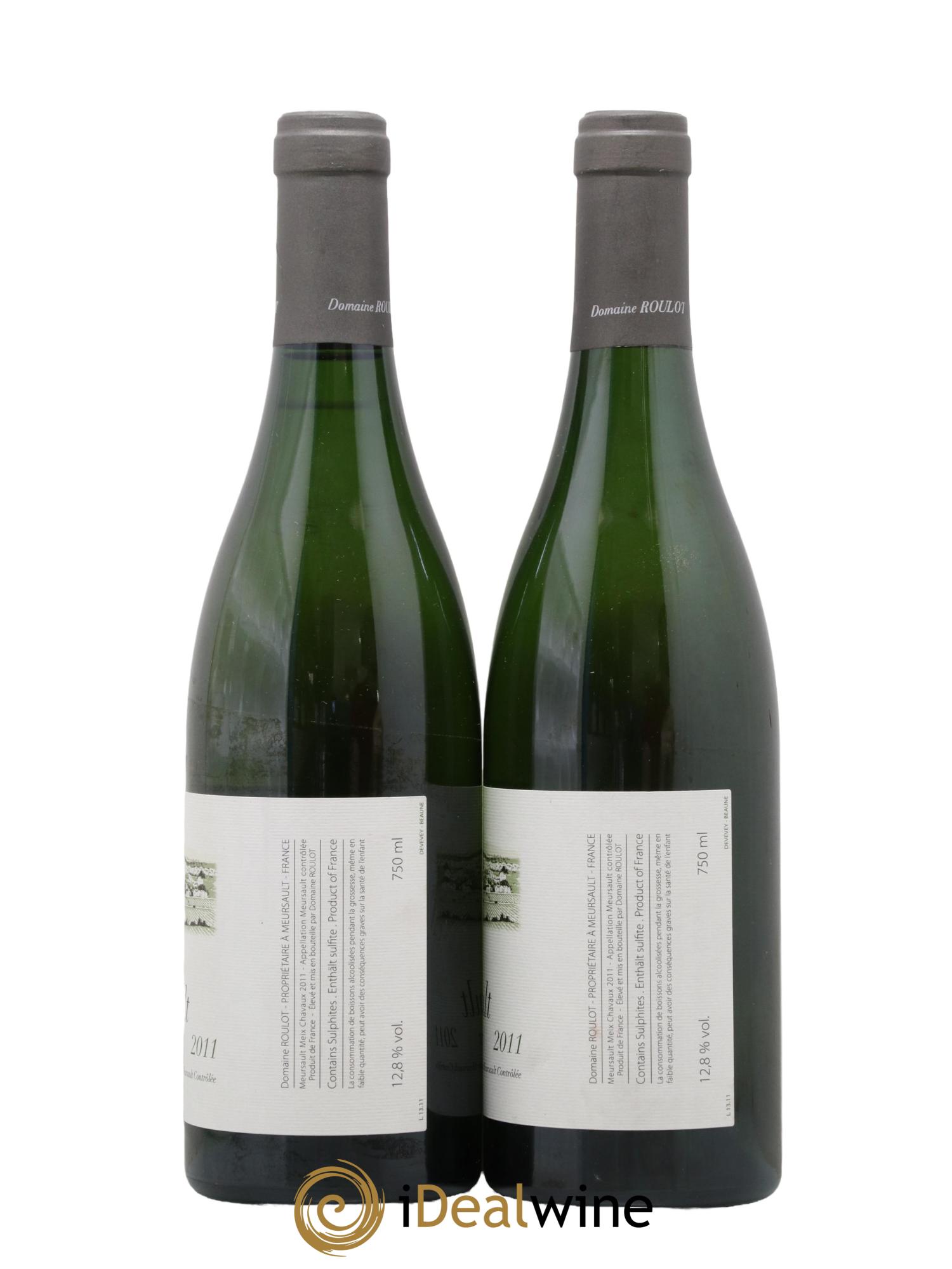 Meursault Meix Chavaux Roulot (Domaine) 2011 - Posten von 2 Flaschen - 1
