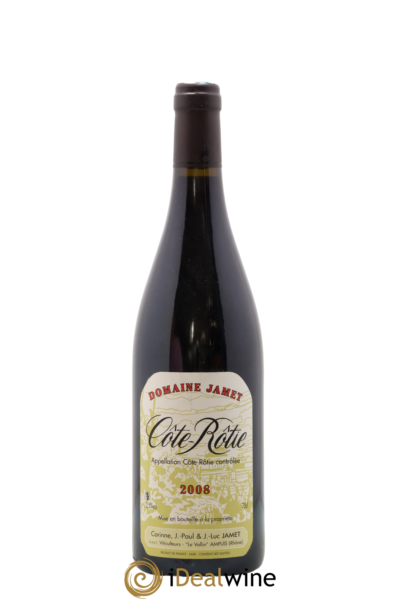 Côte-Rôtie Jamet (Domaine) 2008 - Lot de 1 bouteille - 0