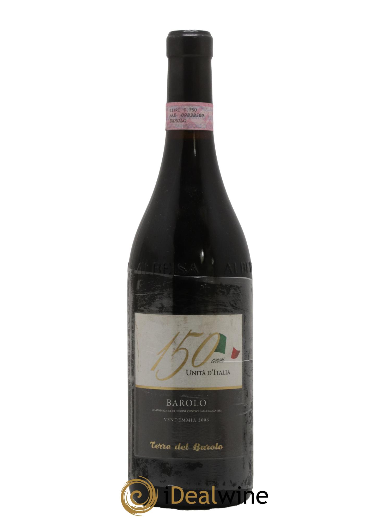 Barbaresco DOCG 150 anni unita d'Italia Terre del Barolo 2006 - Lot de 1 bouteille - 0