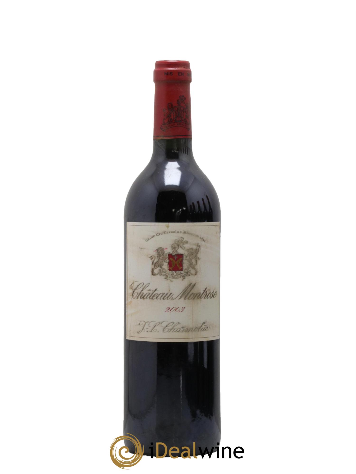 Château Montrose 2ème Grand Cru Classé 2003 - Lot de 1 bouteille - 0